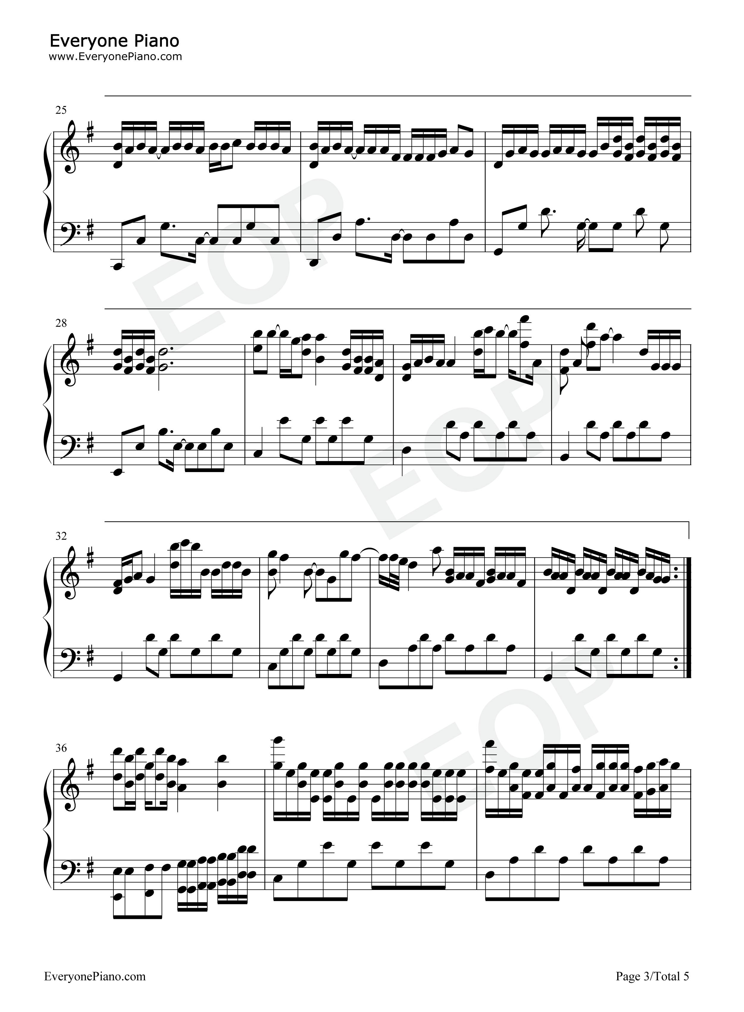 11钢琴谱_队长_黄礼格