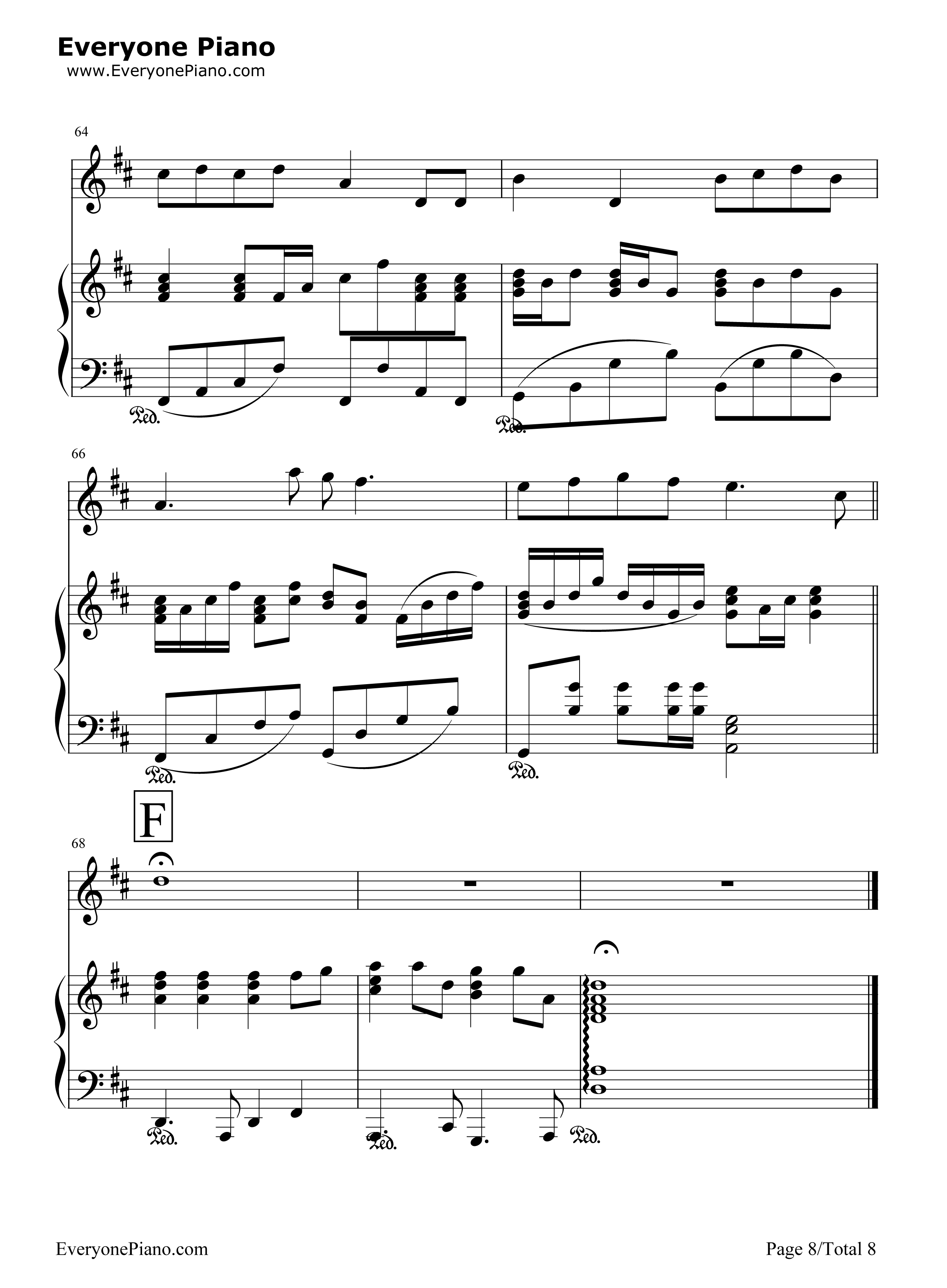 死性不改钢琴谱_Twins_BOY'Z