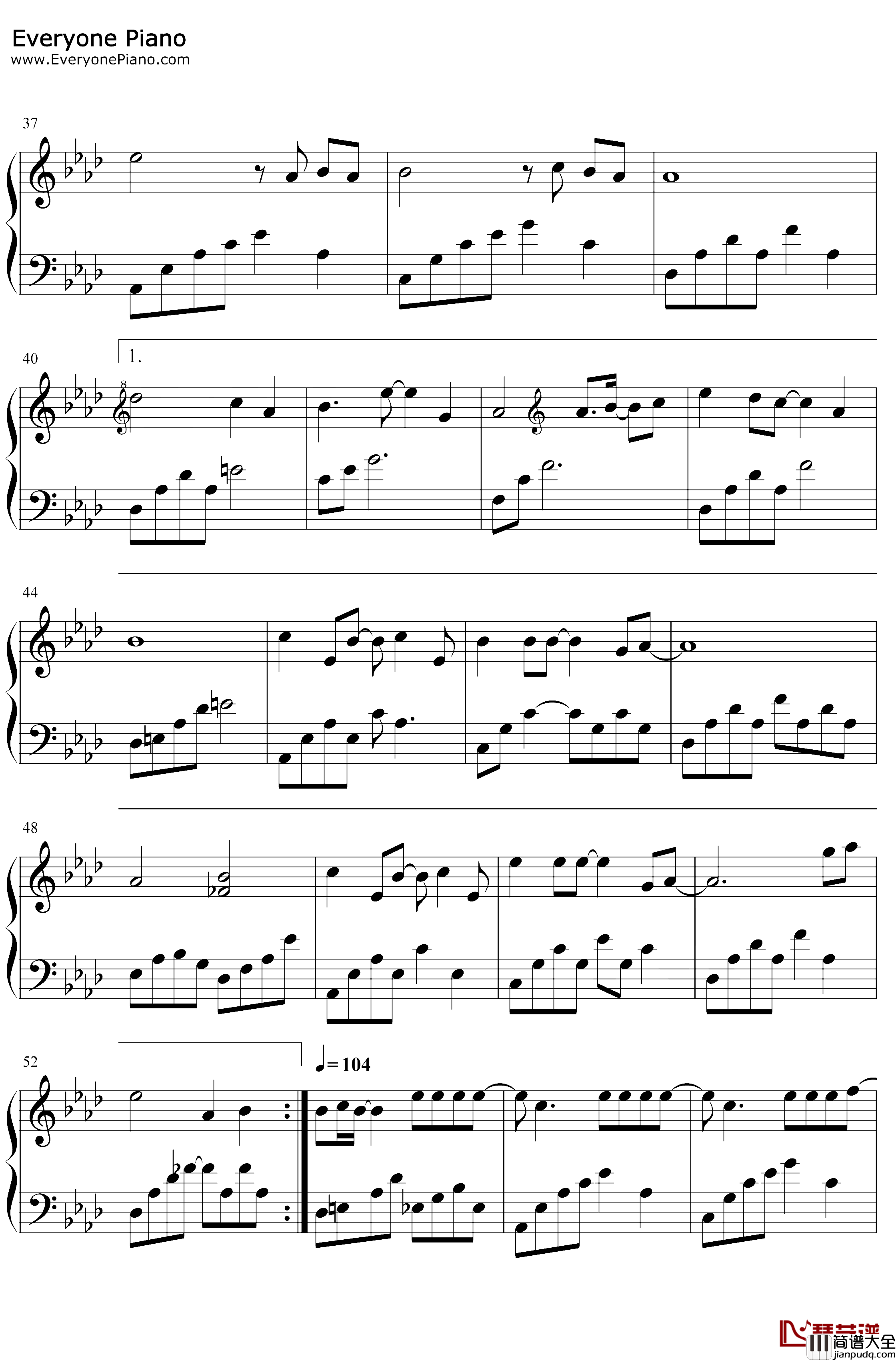 轻吻钢琴谱_苏醒_我好喜欢你插曲