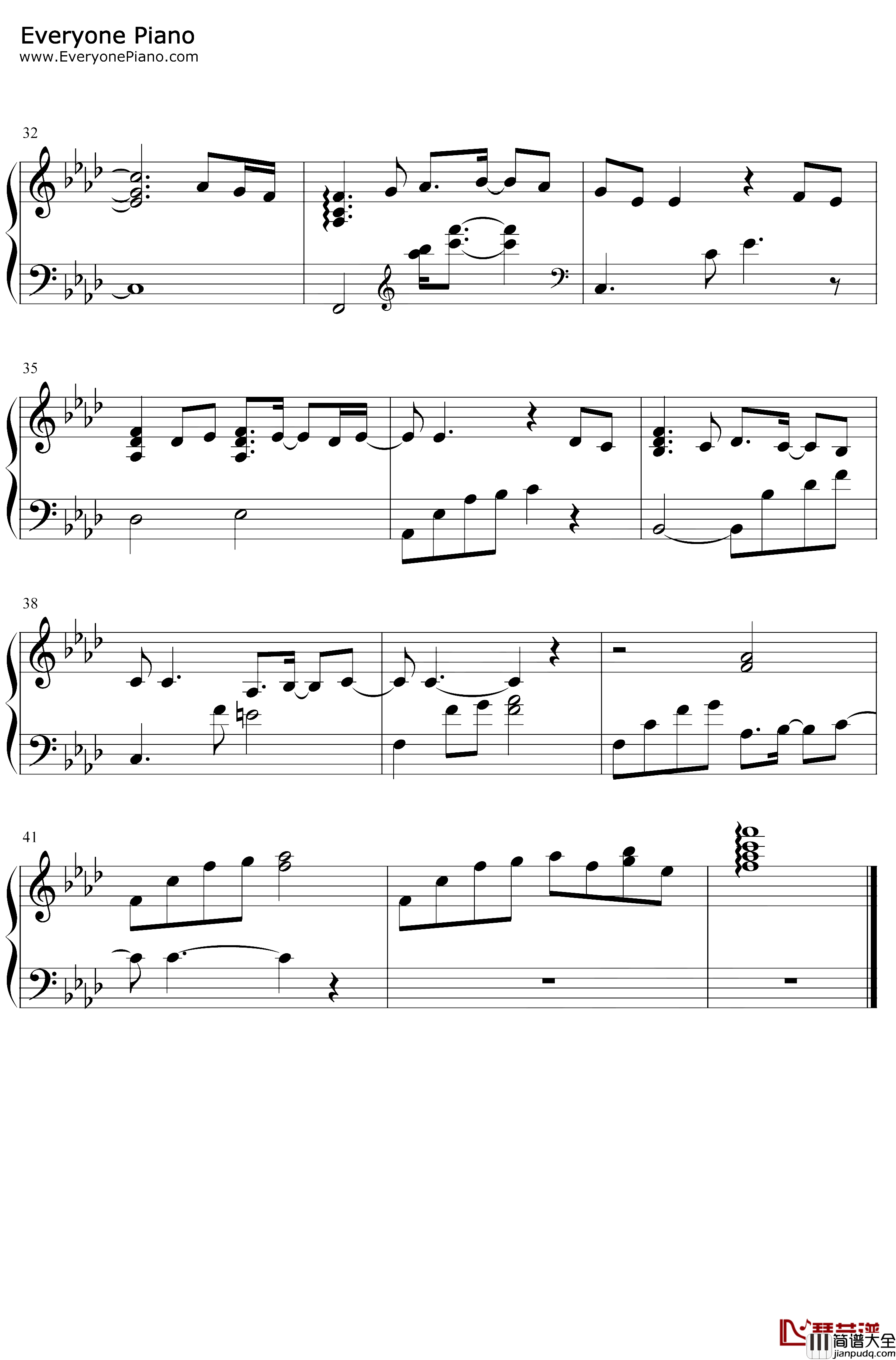 You_Are_My_Love钢琴谱_牧野由依_钢琴独奏