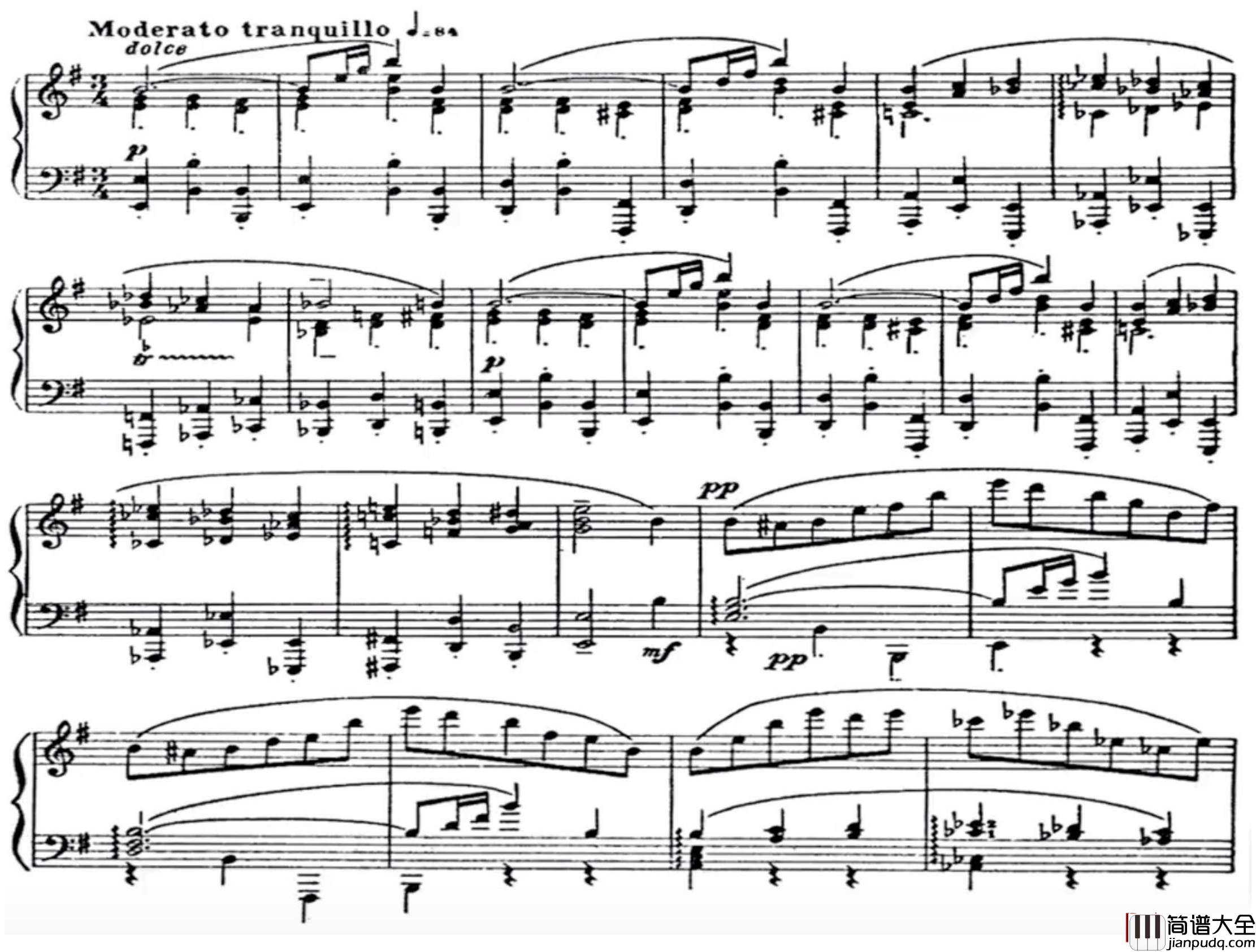 骑士之舞钢琴谱