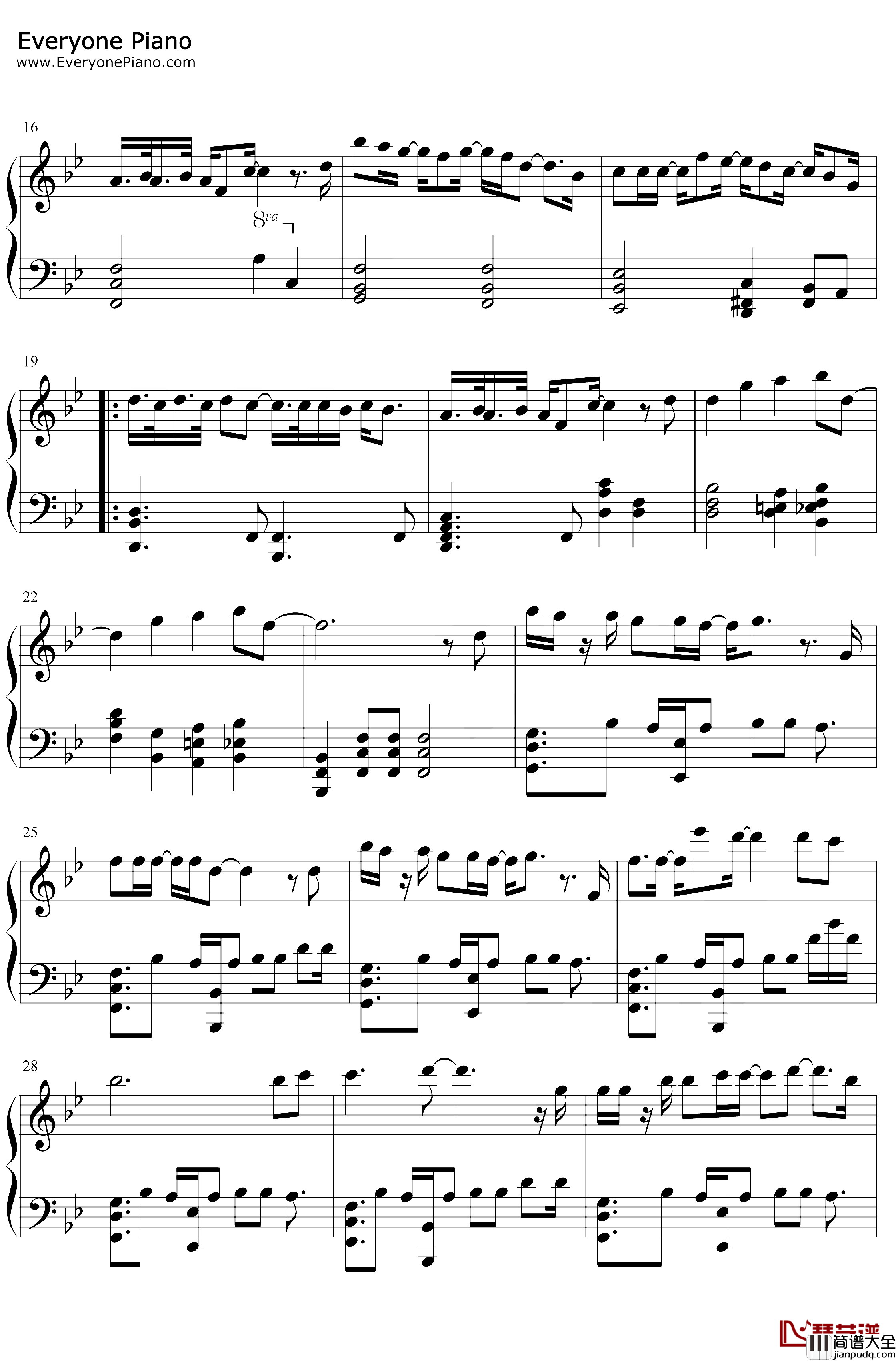 You_Are_Cold钢琴谱_Heize_虽然是精神病但没关系OST