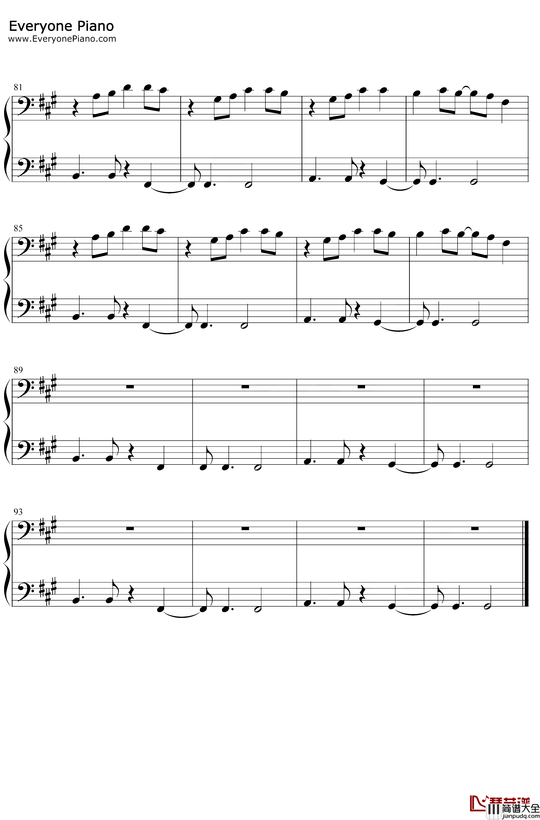 Dance_with_Me钢琴谱_Diplo_Thomas_Rhett_Young_Thug