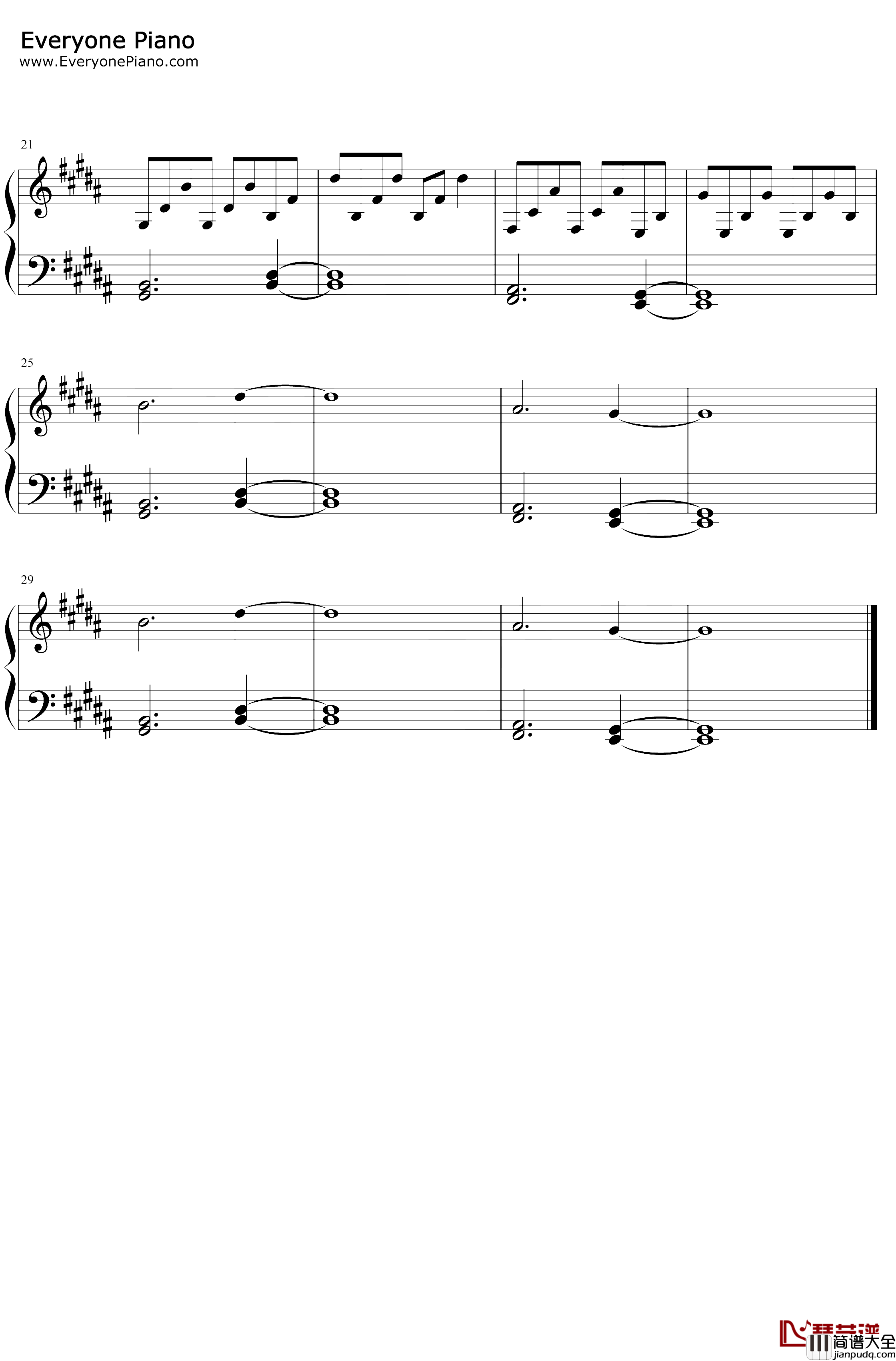 Rockstar钢琴谱_DaBaby_Roddy_Ricch