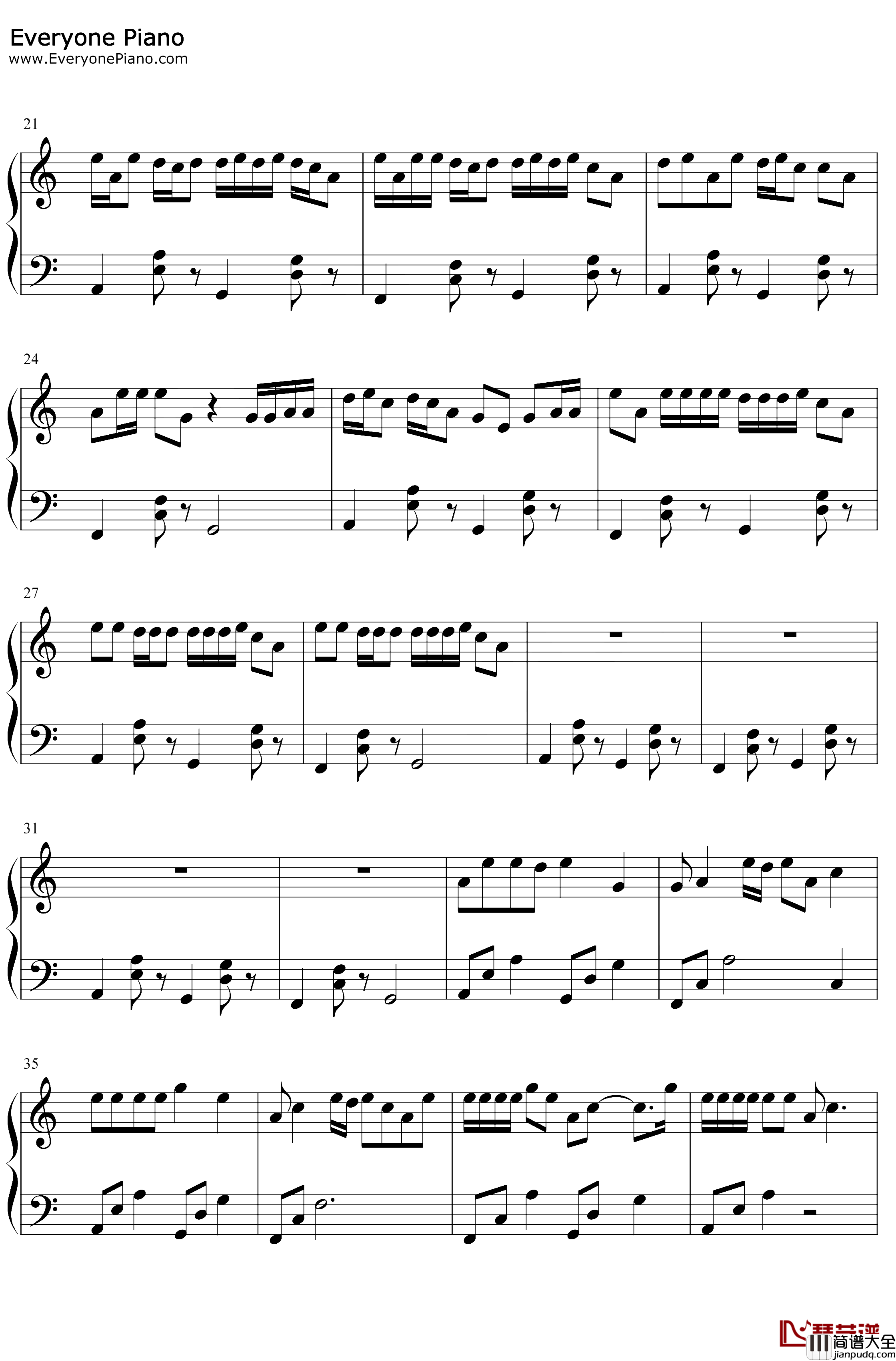 念诗之王钢琴谱_小可儿_改革春风吹满地_鬼畜神曲