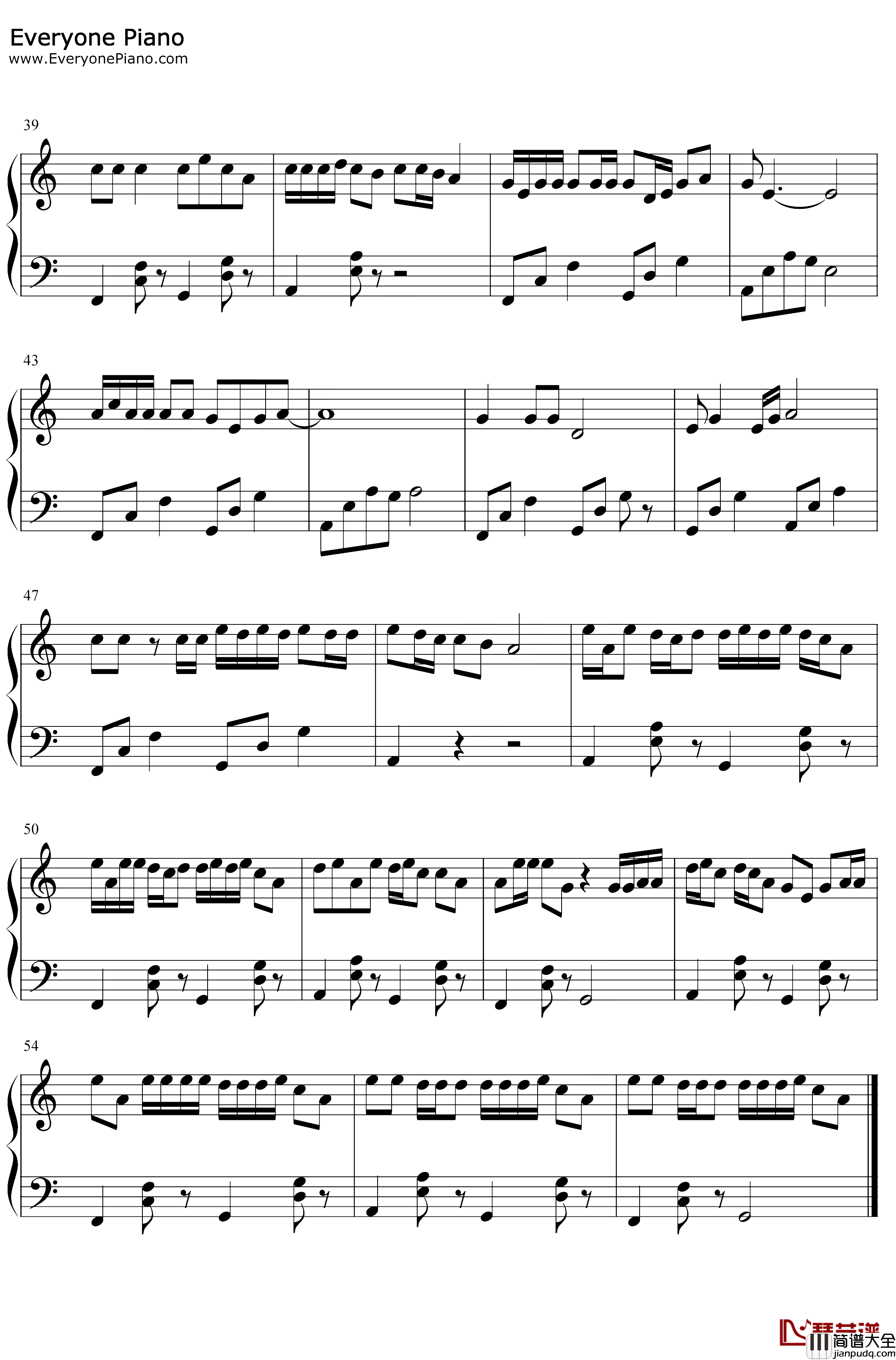 念诗之王钢琴谱_小可儿_改革春风吹满地_鬼畜神曲