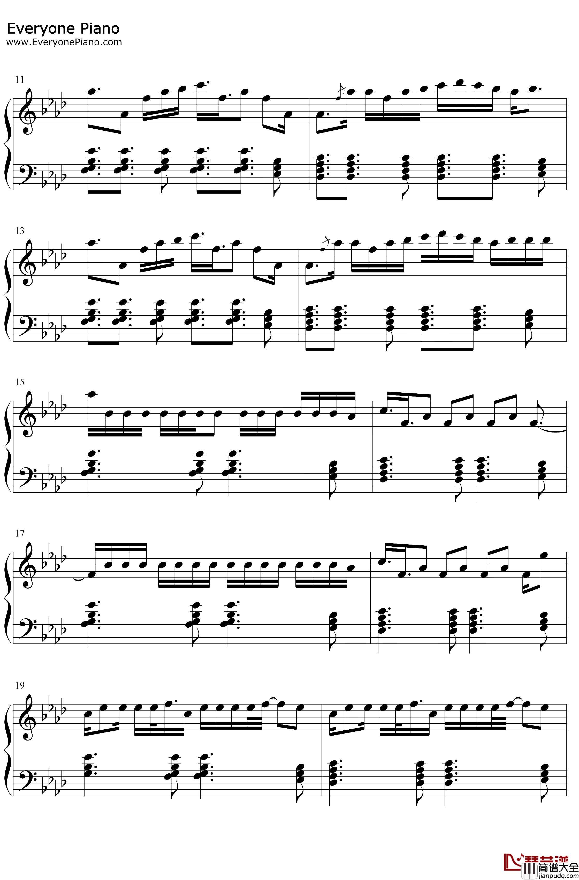 Summer_Feelings钢琴谱_Lennon_Stella_Charlie_Puth_史努比狗主题曲_清凉夏日必备歌曲