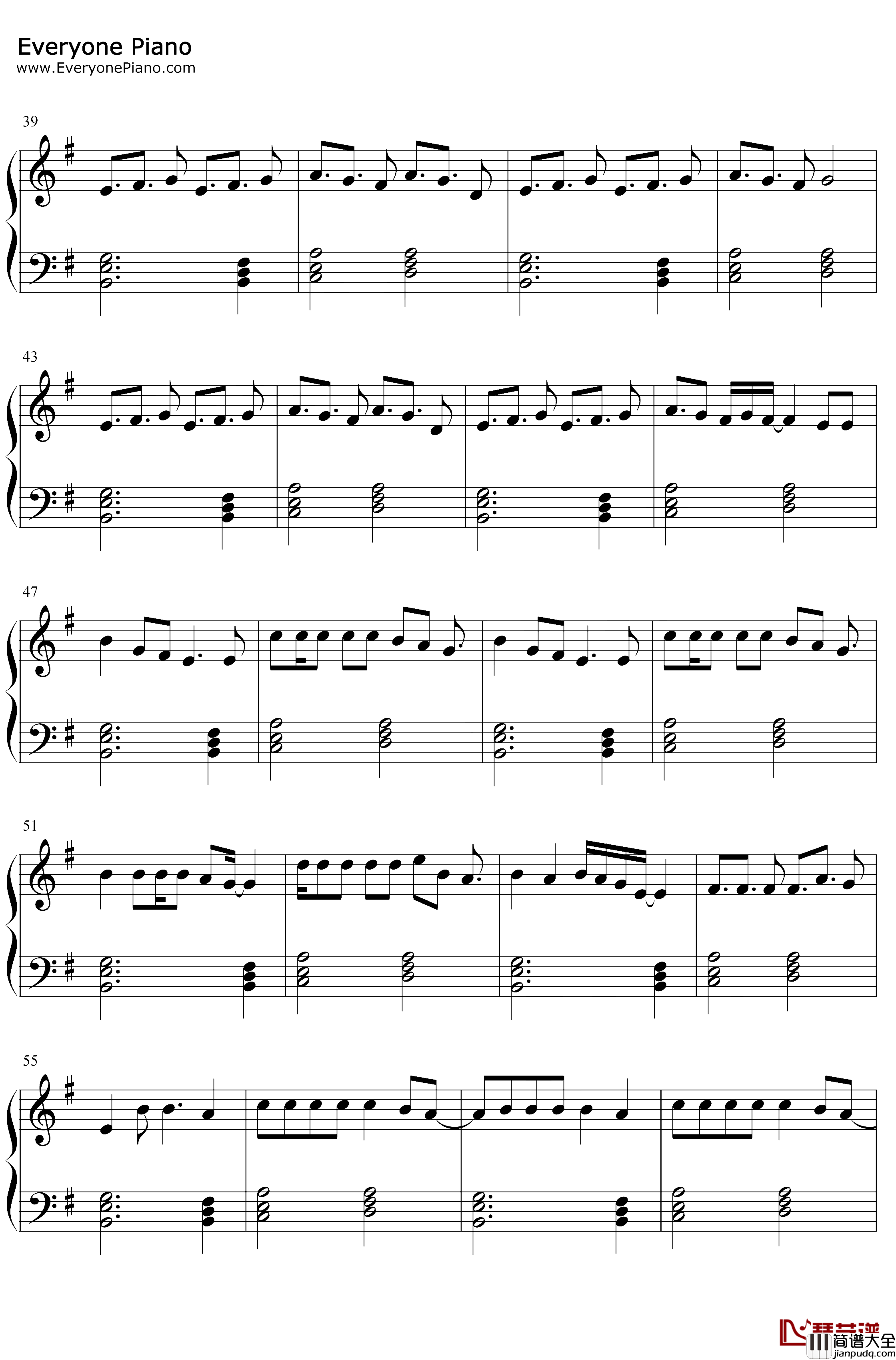 X钢琴谱_Jonas_Brothers_Karol_G_JonasBrothers