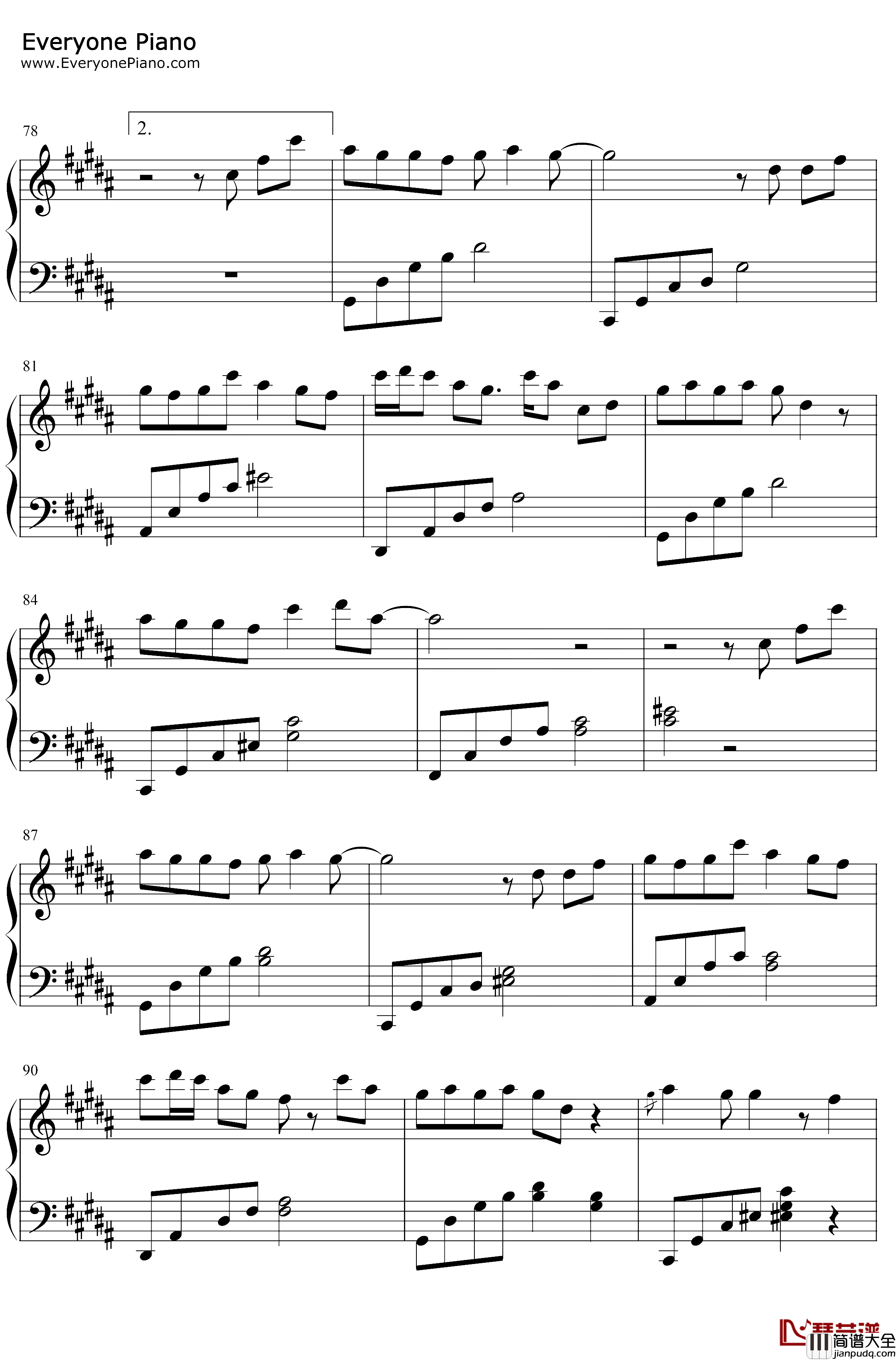 时光话钢琴谱_赵露思_传闻中的陈芊芊插曲