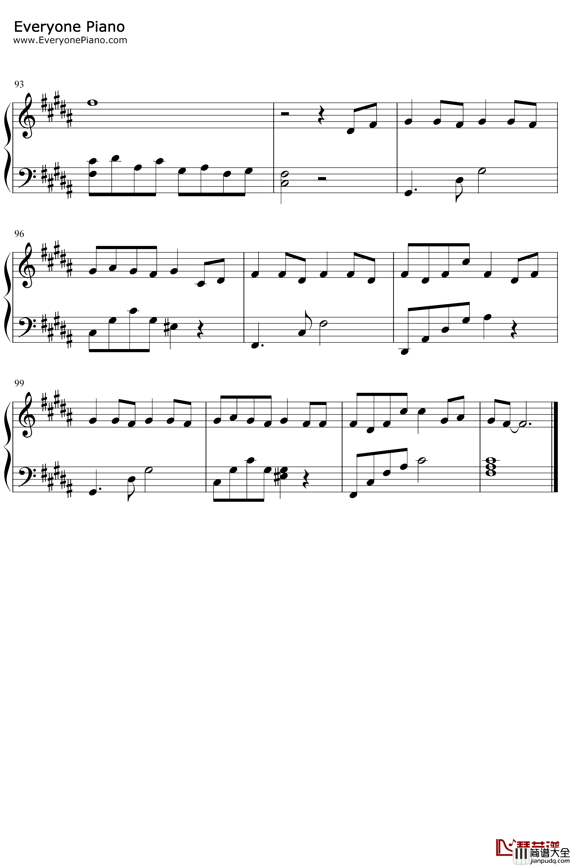 时光话钢琴谱_赵露思_传闻中的陈芊芊插曲