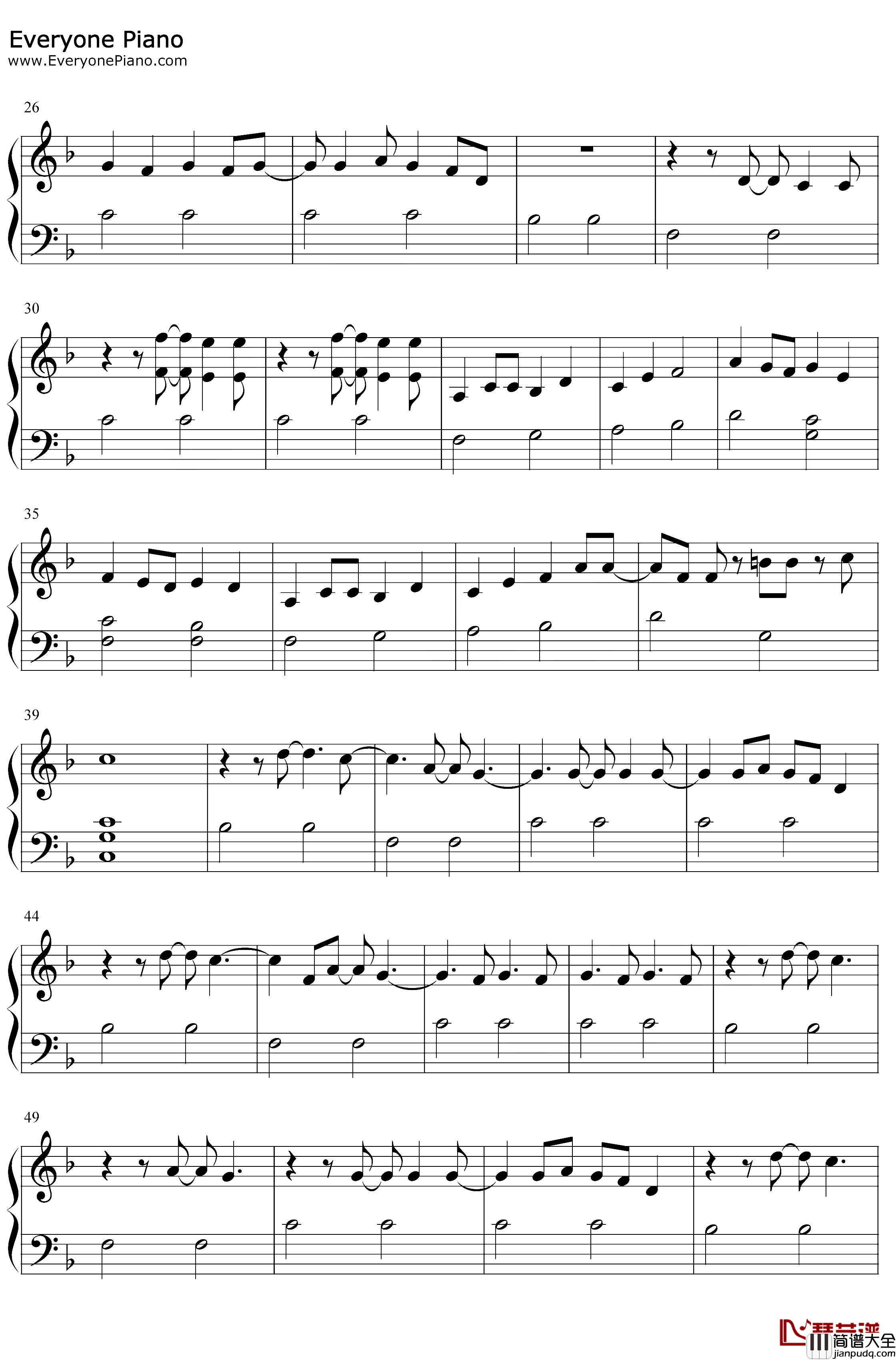 Sunflower_Vol6钢琴谱_HarryStyles