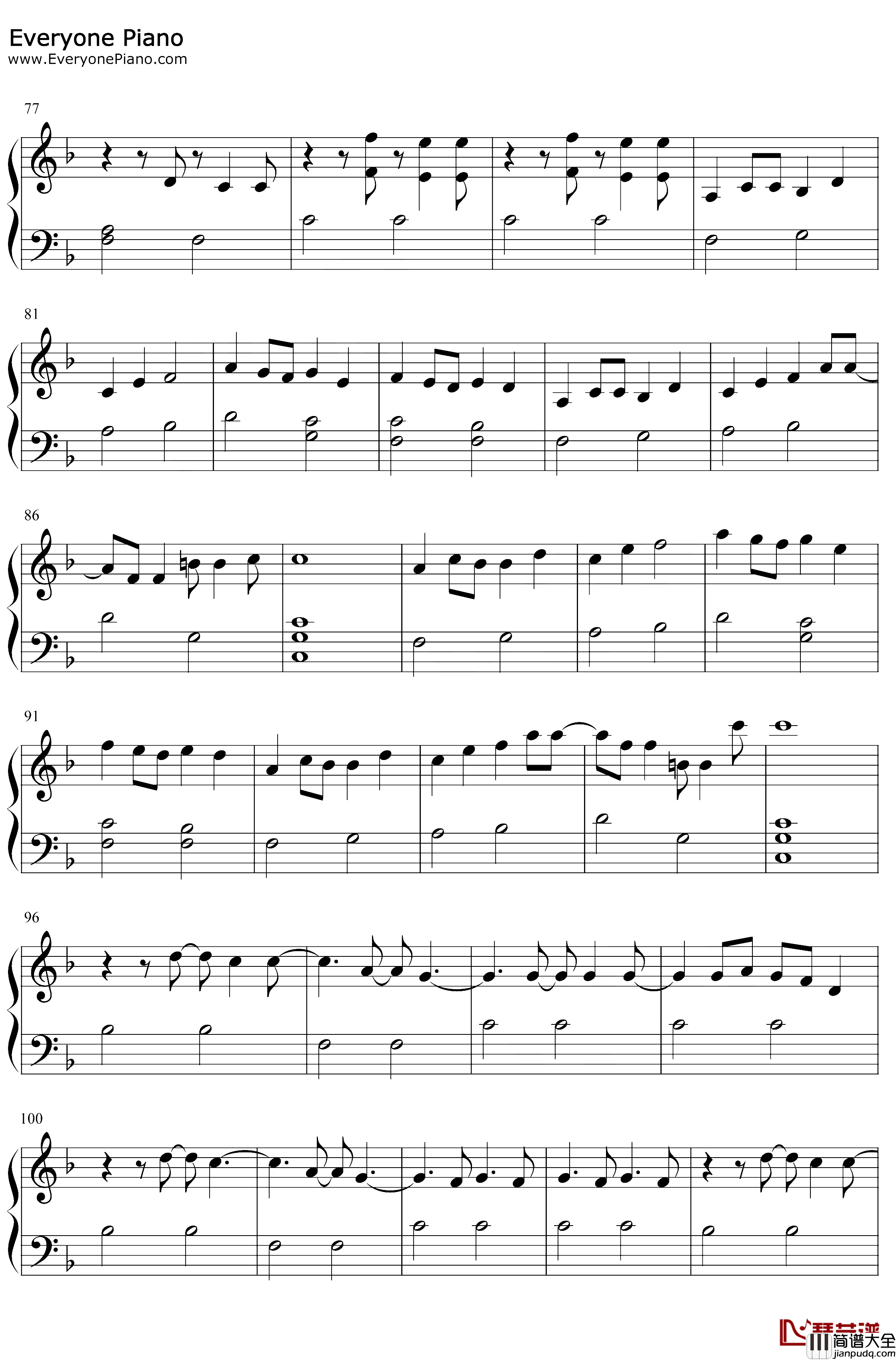 Sunflower_Vol6钢琴谱_HarryStyles