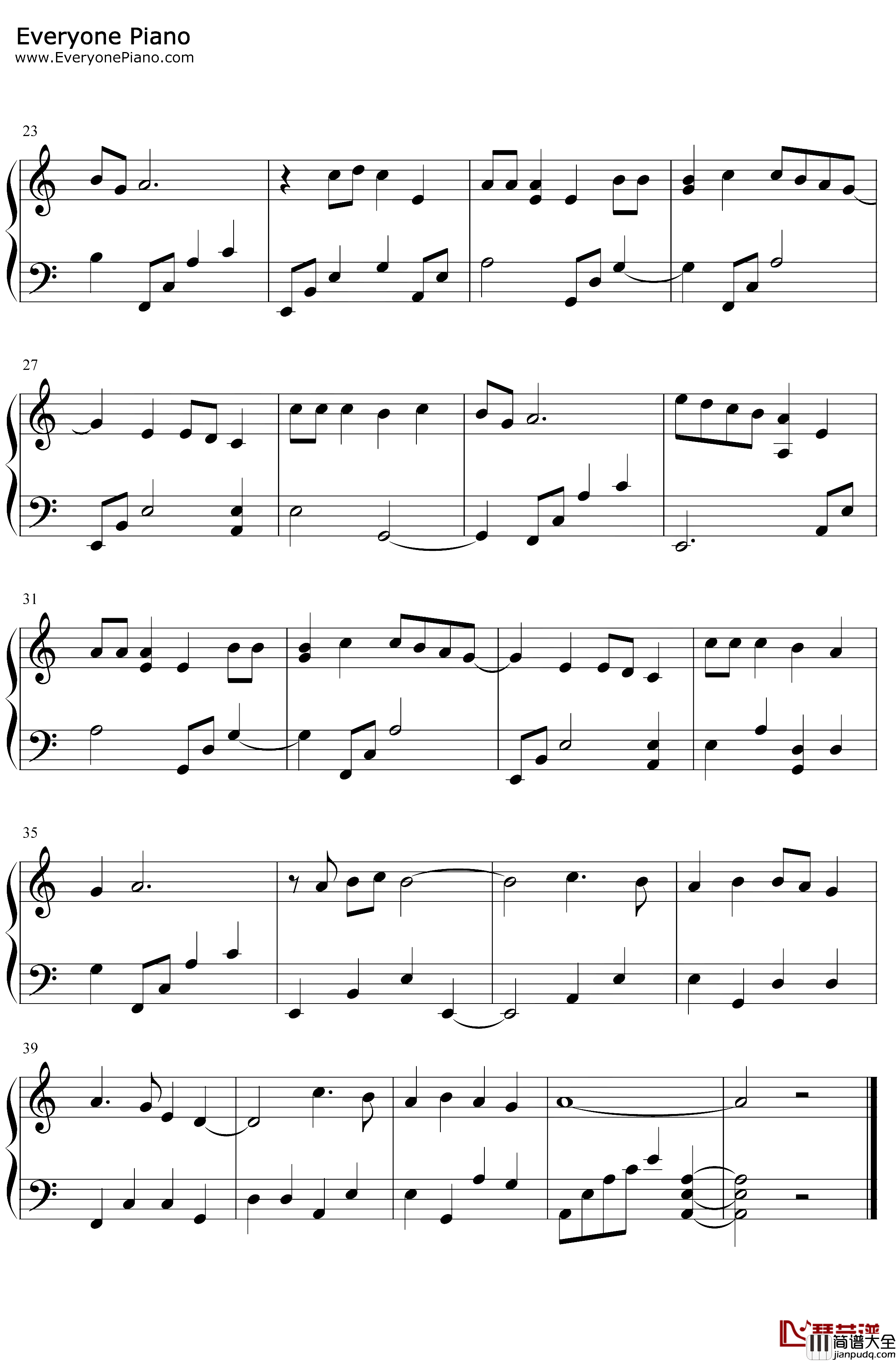 云深一梦钢琴谱_荣云_陈情令蓝忘机同人曲