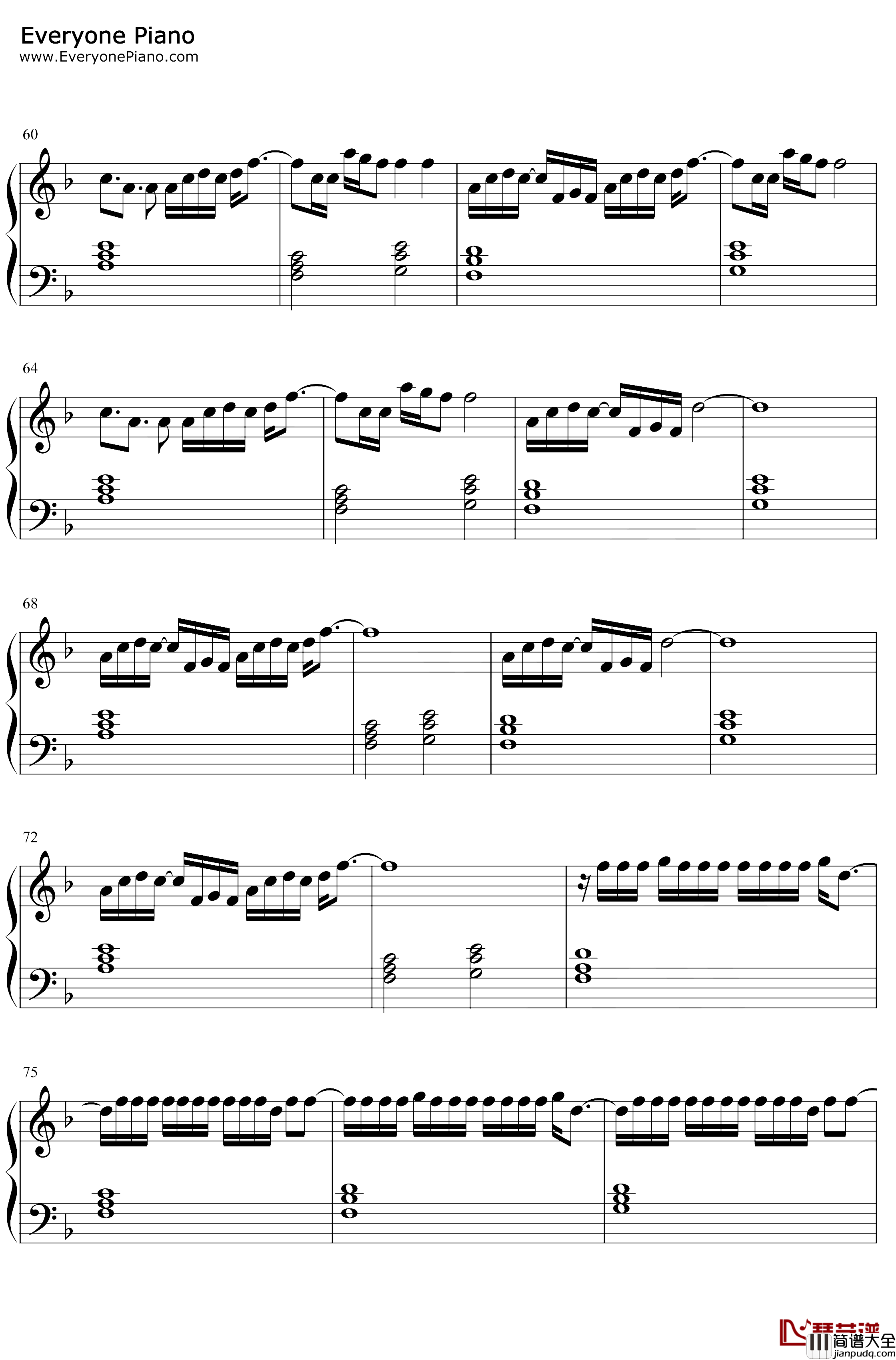 Moreand_More钢琴谱_TWICE_最新回归曲