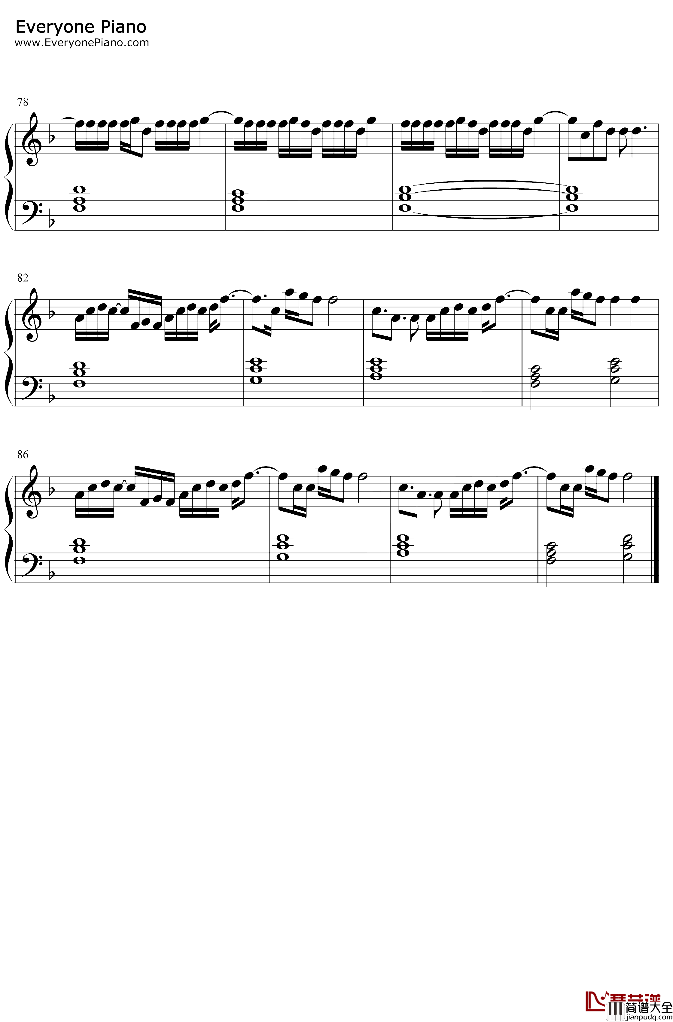 Moreand_More钢琴谱_TWICE_最新回归曲