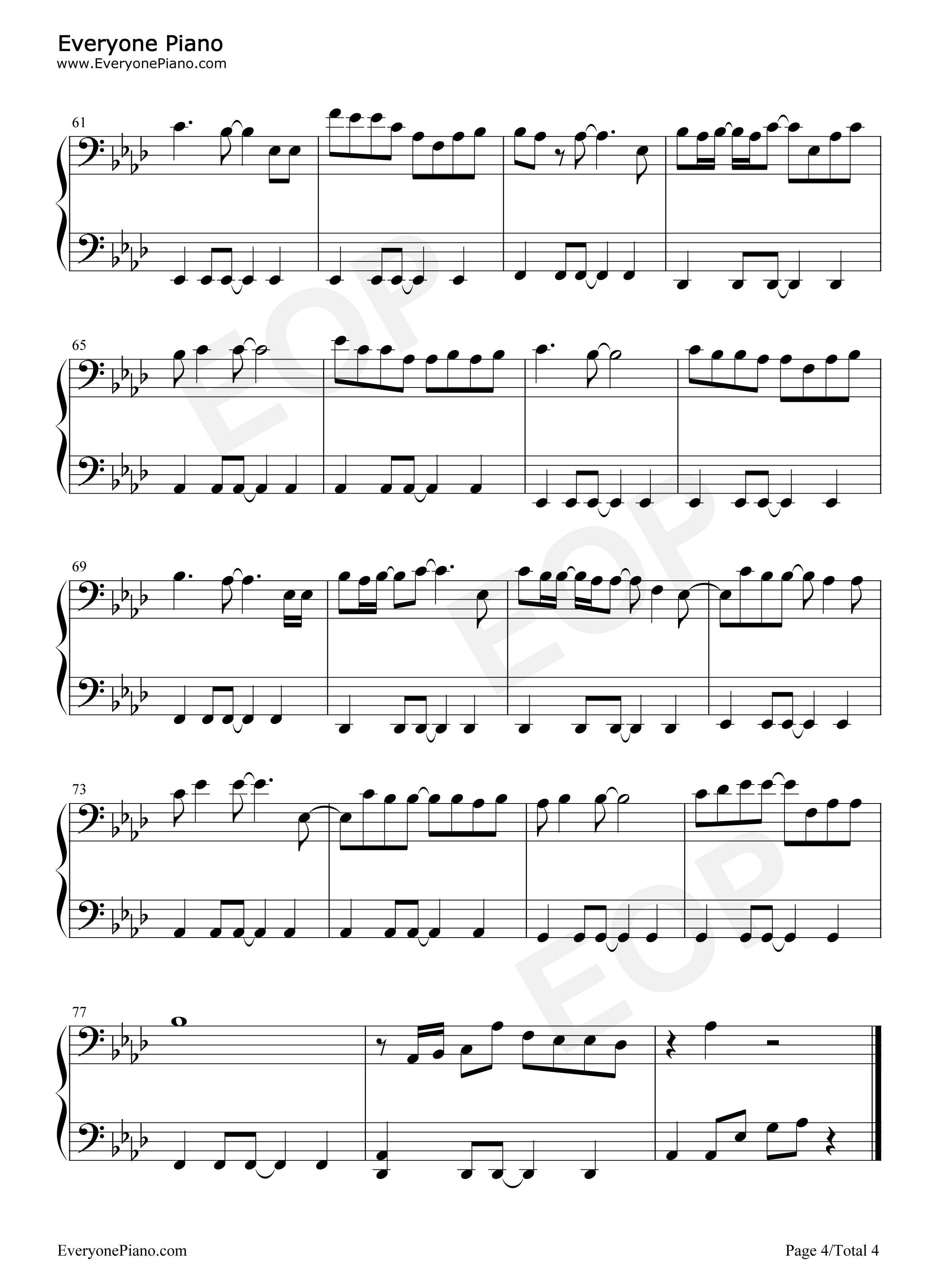 Homesick钢琴谱_Kane_Brown