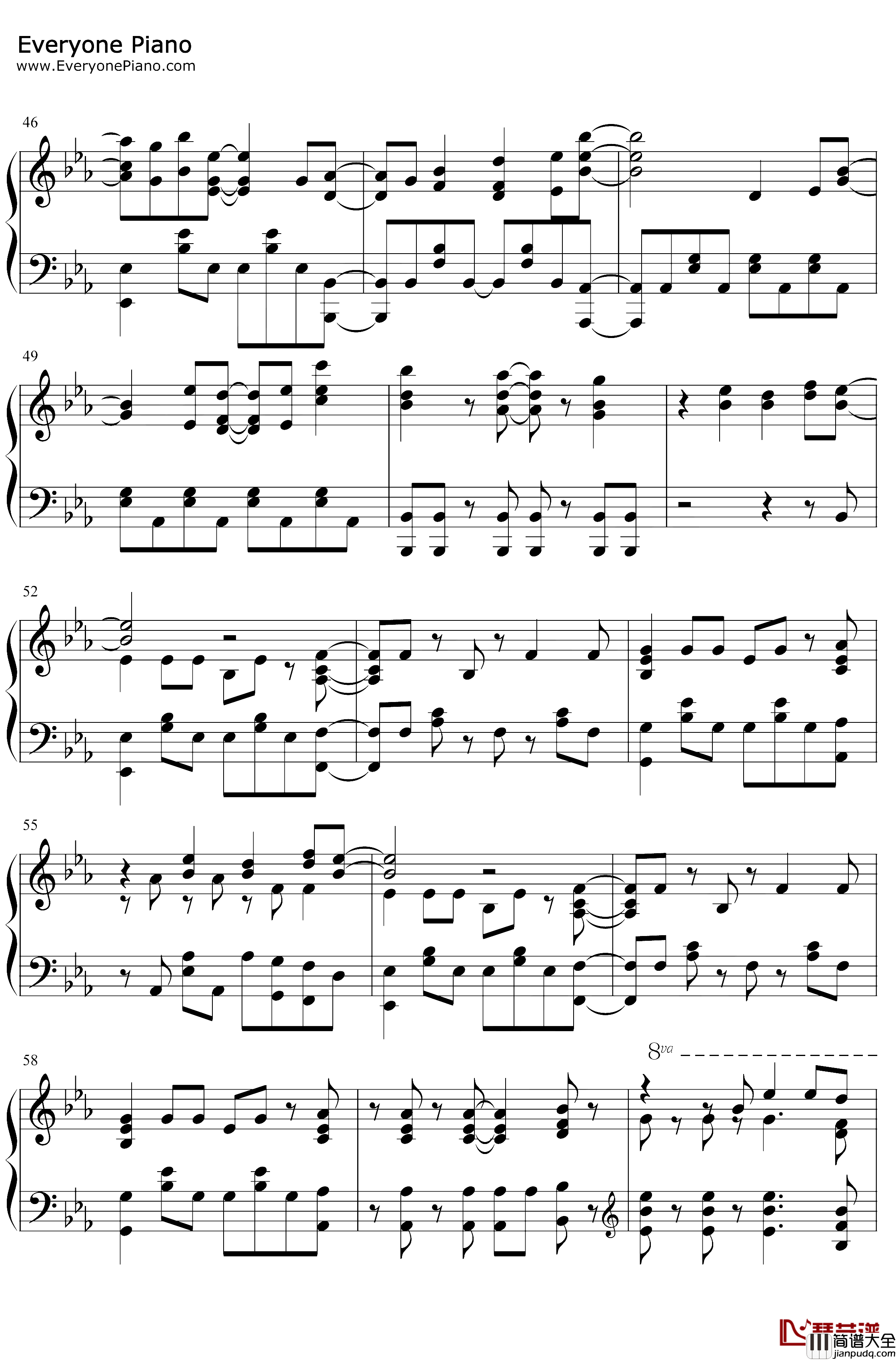 Herotoo钢琴谱_ChrissyCostanza_我的英雄学院第四季OST