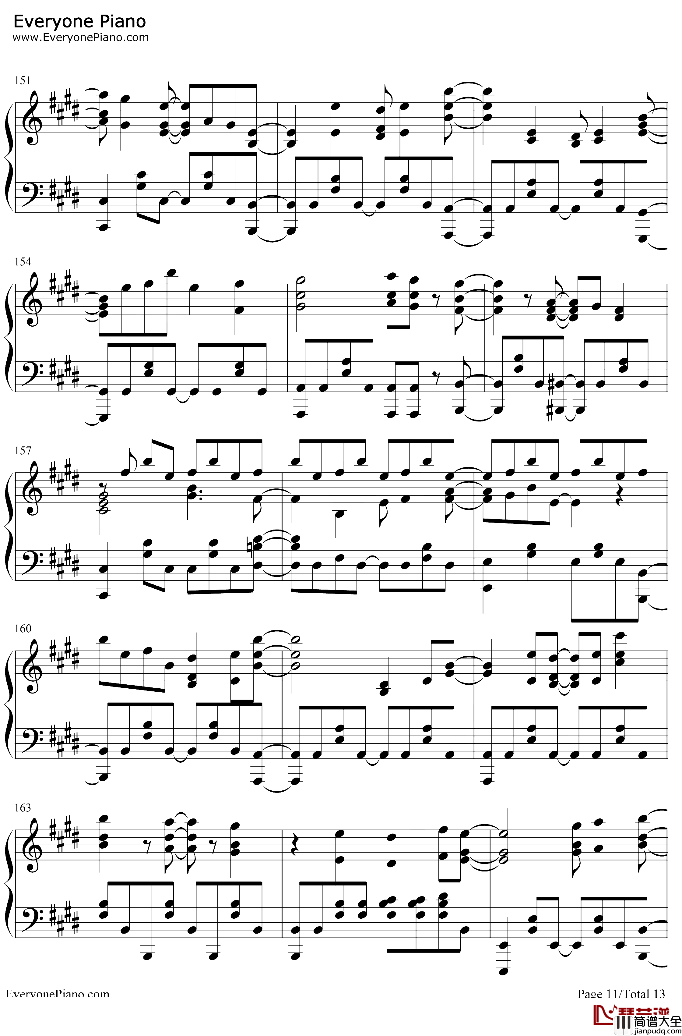 Herotoo钢琴谱_ChrissyCostanza_我的英雄学院第四季OST