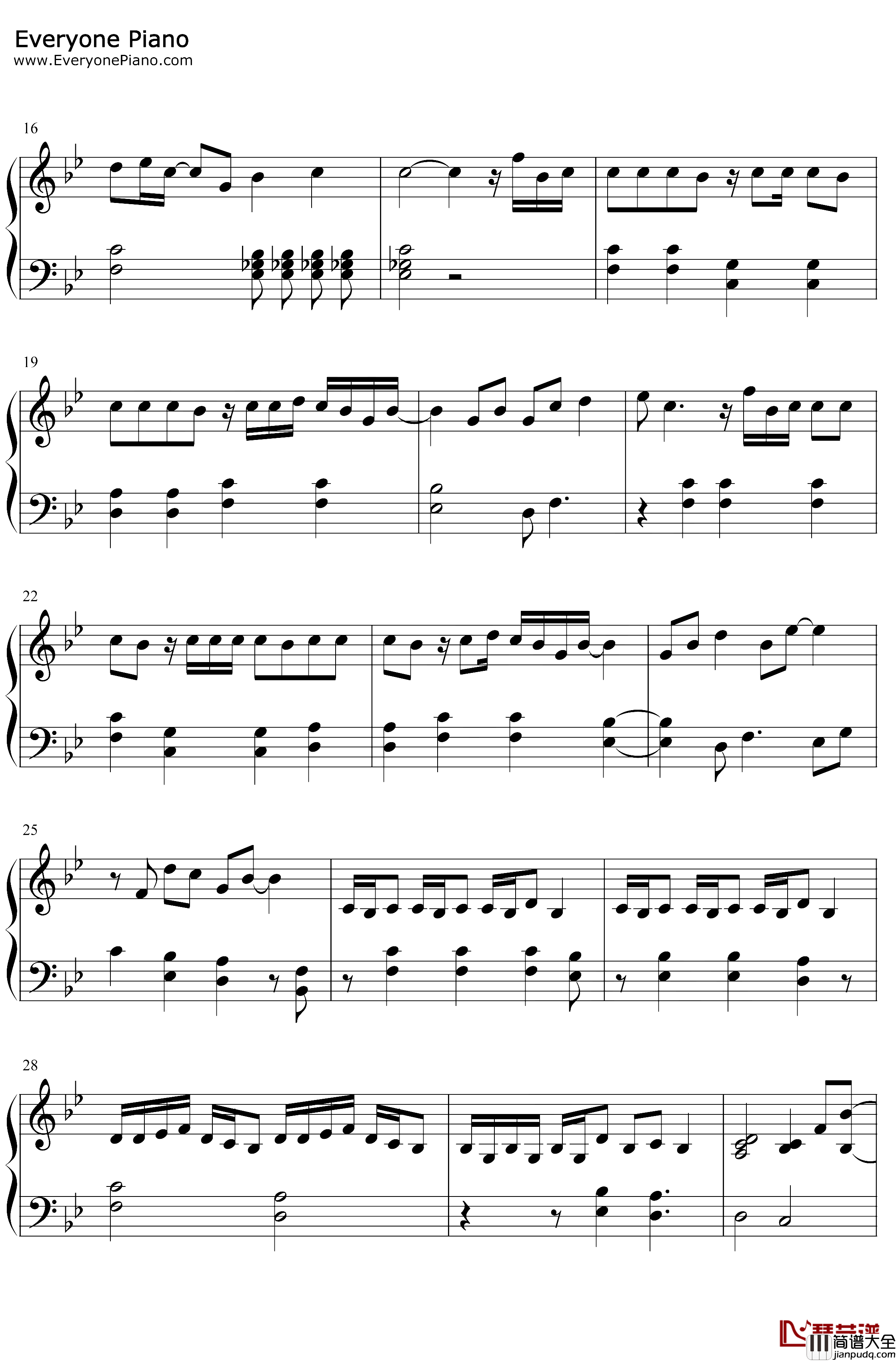 与我无关钢琴谱_阿冗_开始的倾心交谈沦为平淡_抖音热歌