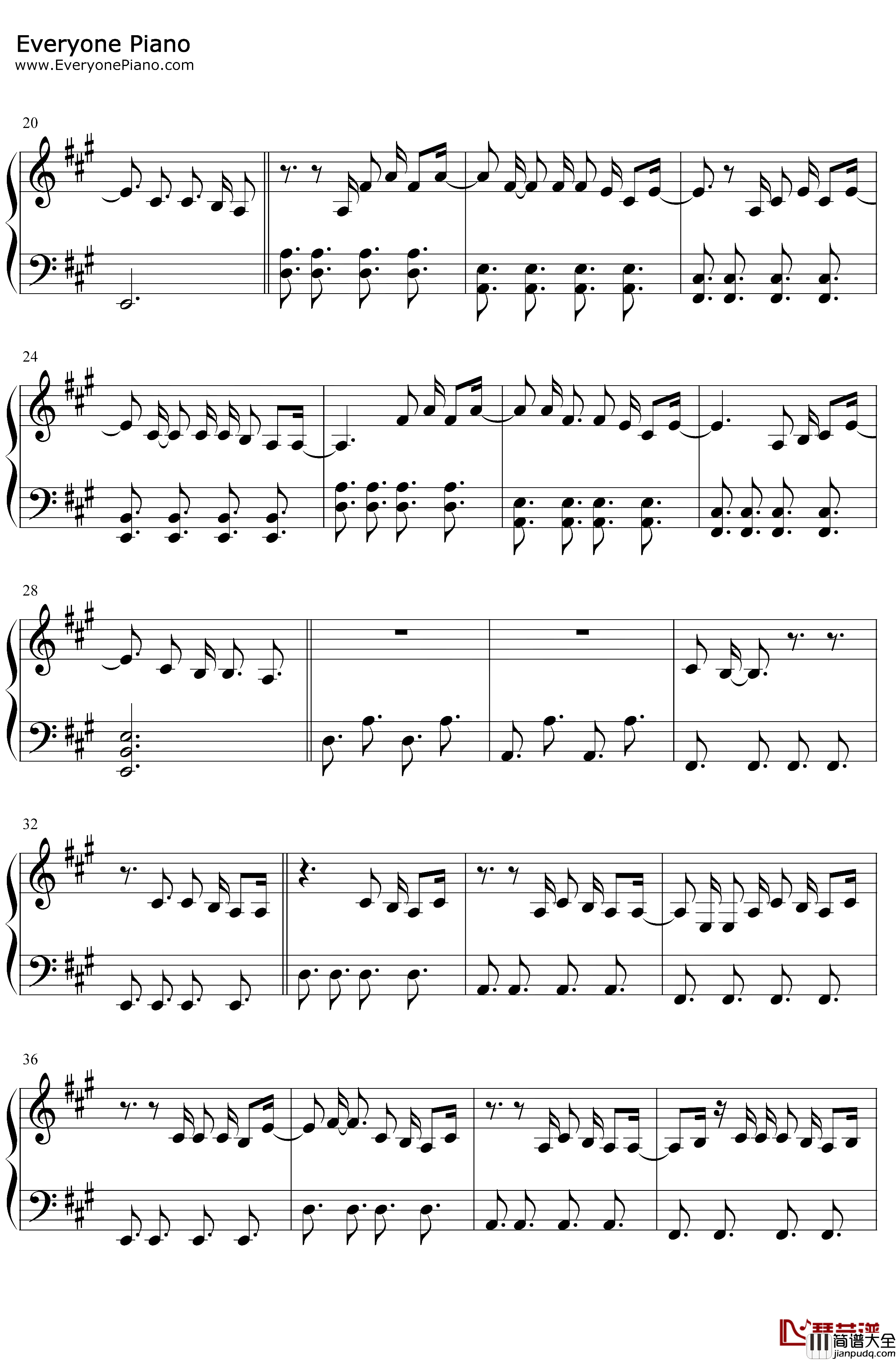 Homecoming_Queen钢琴谱_Kelsea_Ballerini