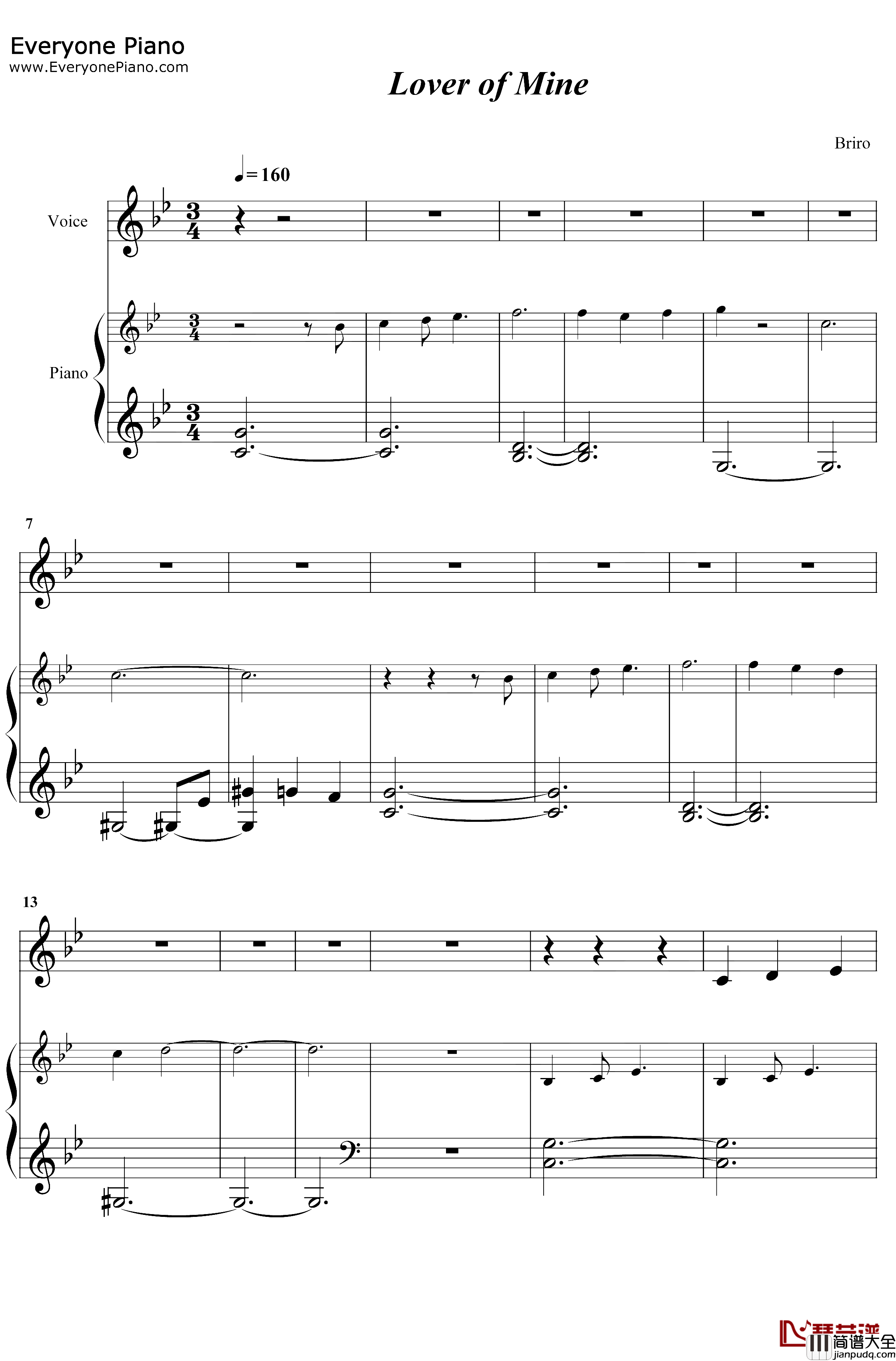 Lover_of_Mine钢琴谱_5_Secondsof_Summer