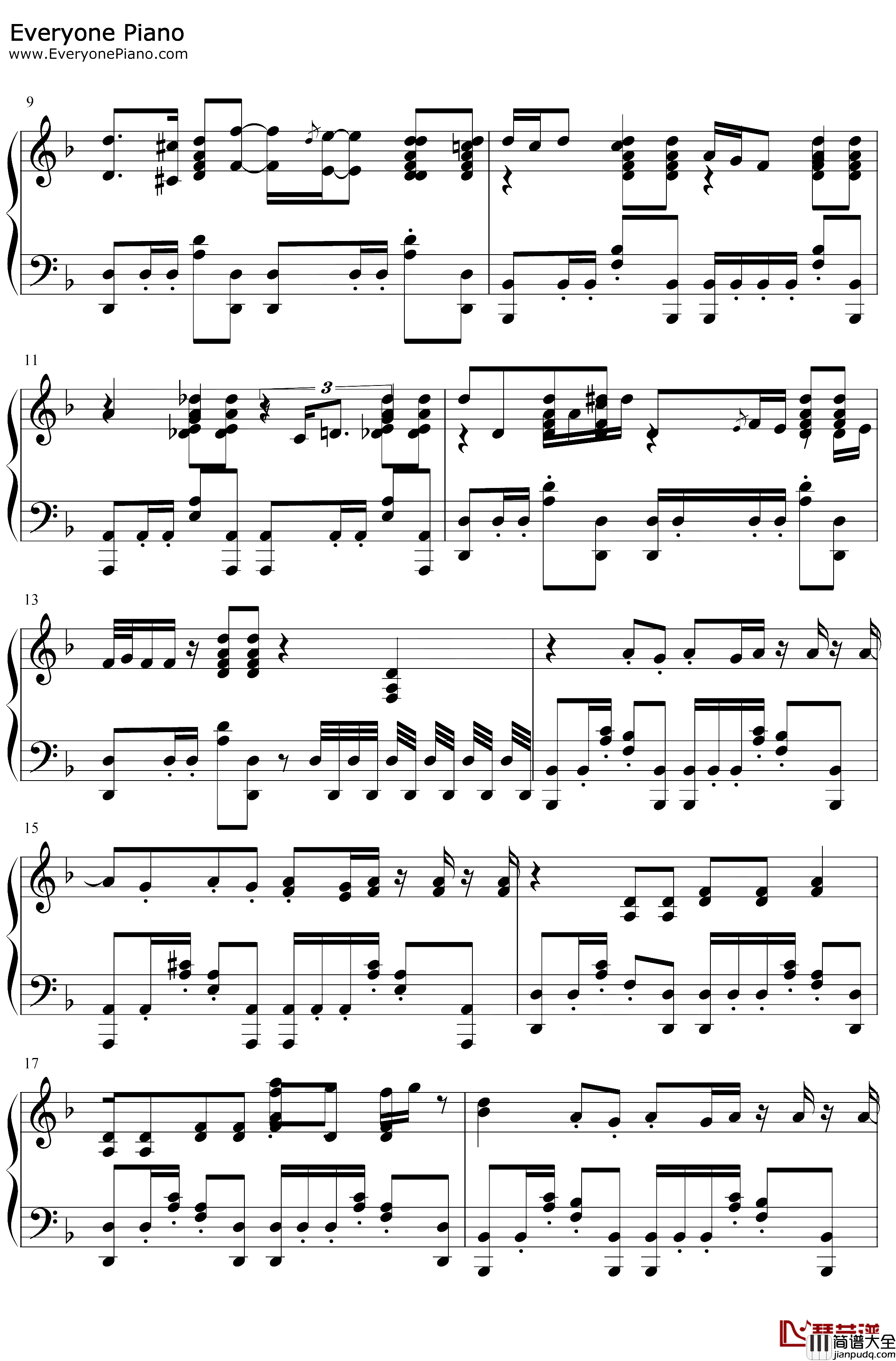 Strange_Meat_Pie钢琴谱_(K)NoW_NAME_异兽魔都ED