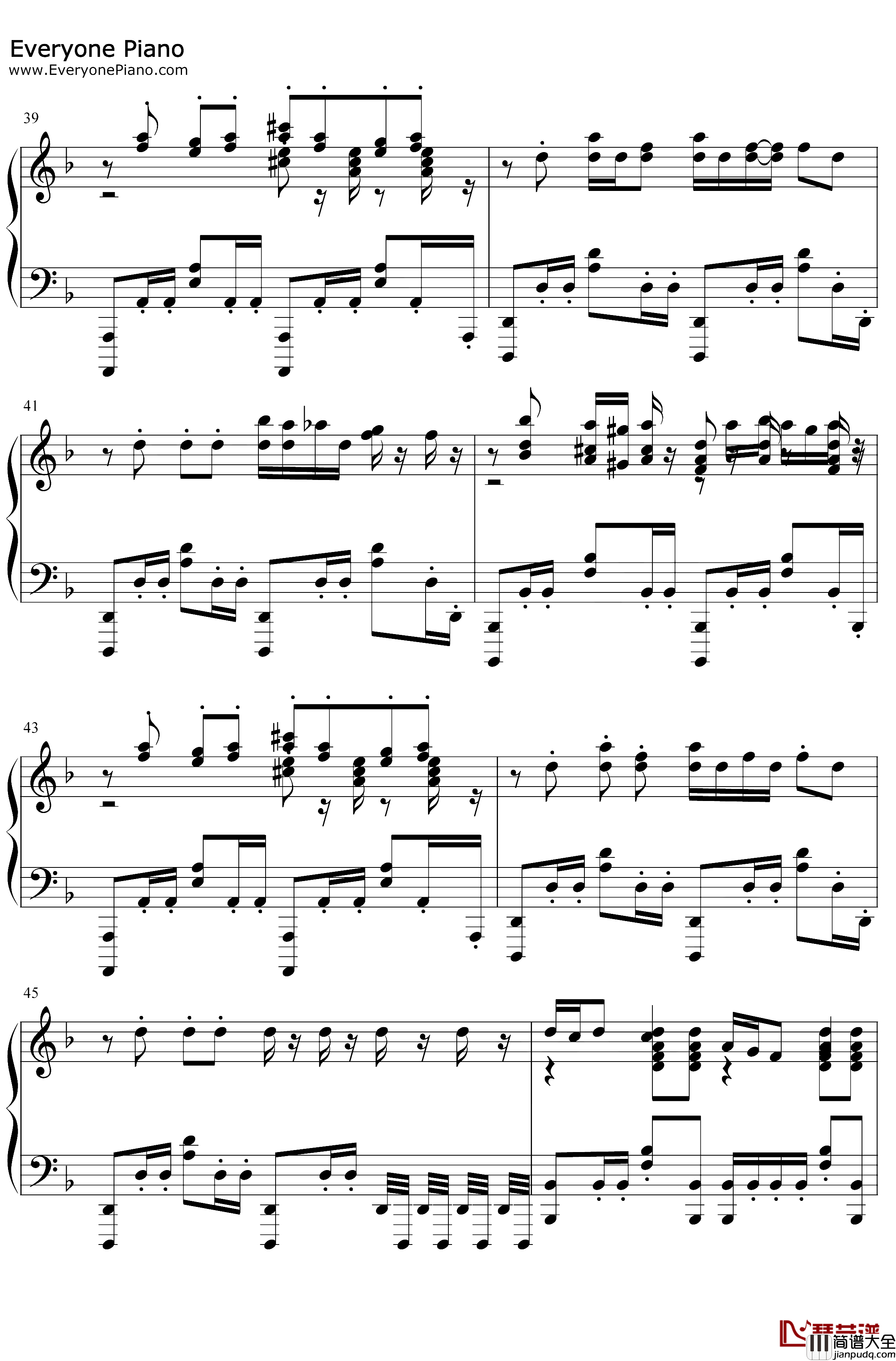 Strange_Meat_Pie钢琴谱_(K)NoW_NAME_异兽魔都ED