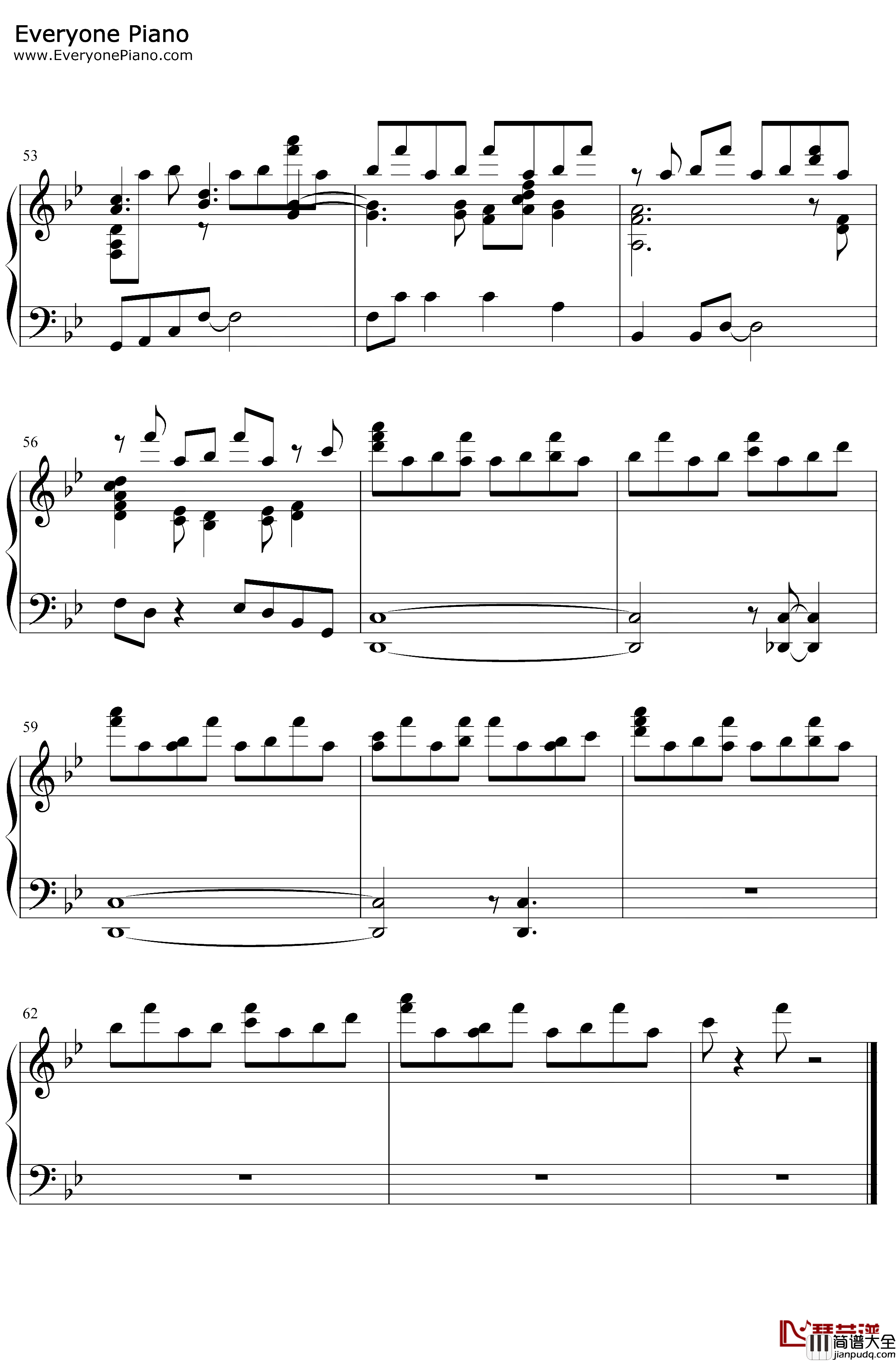 鏡面の波钢琴谱_YURiKA_宝石之国OP