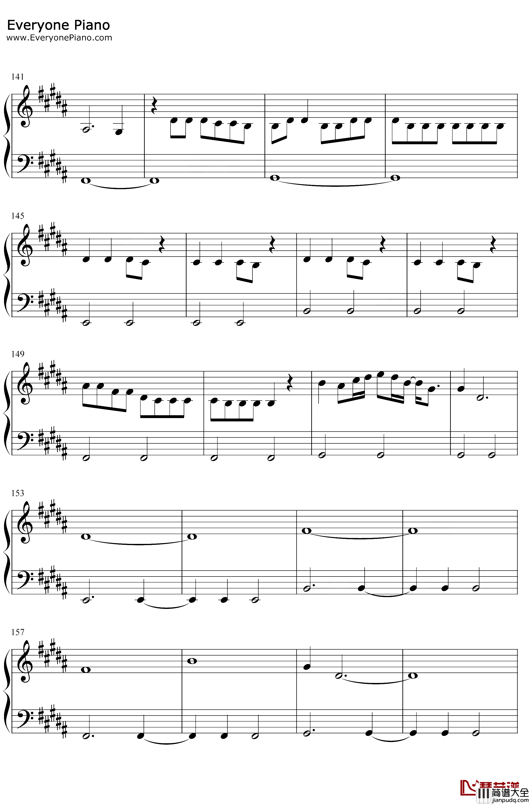 Toosie_Slide钢琴谱_Drake