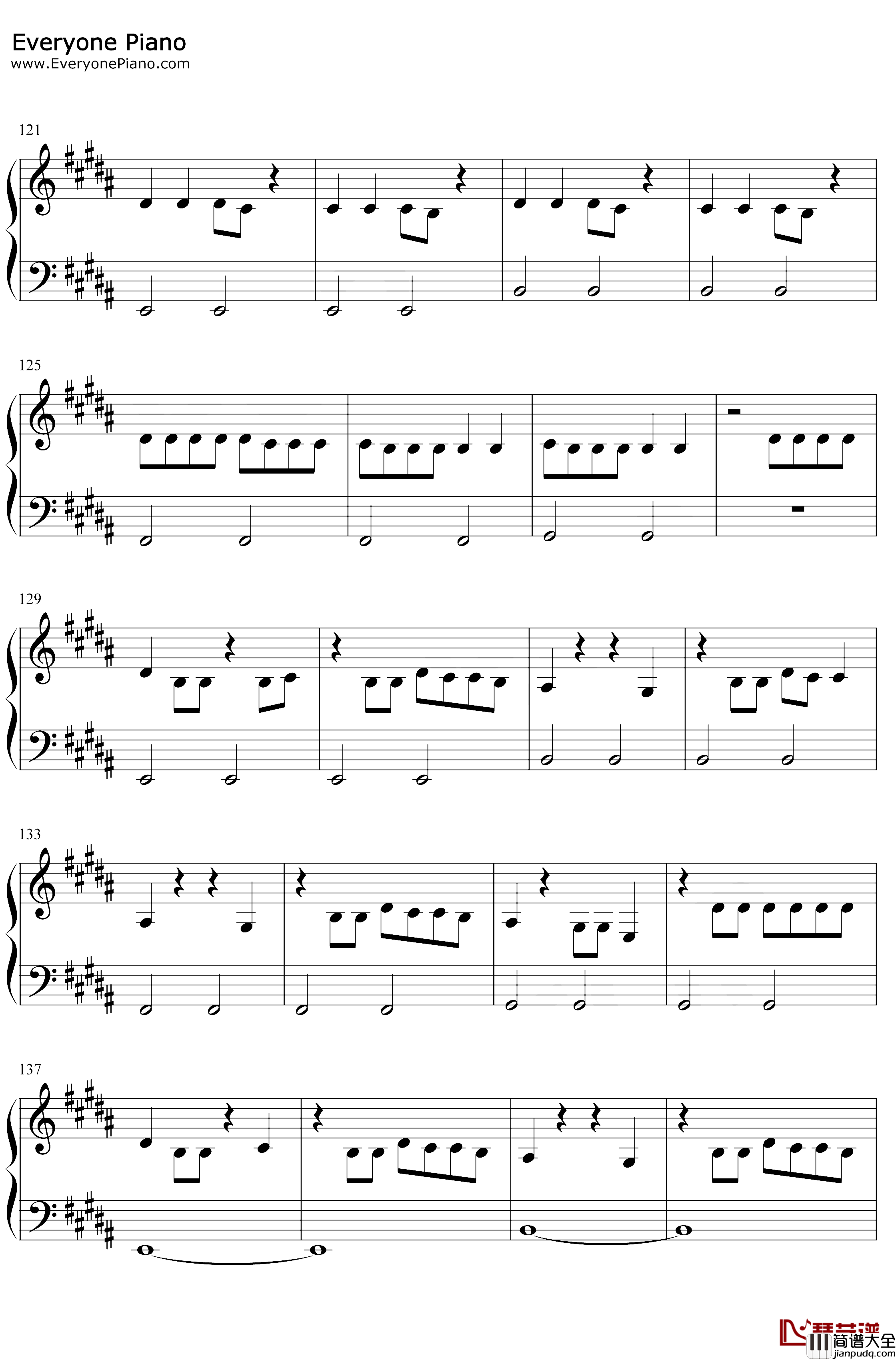 Toosie_Slide钢琴谱_Drake