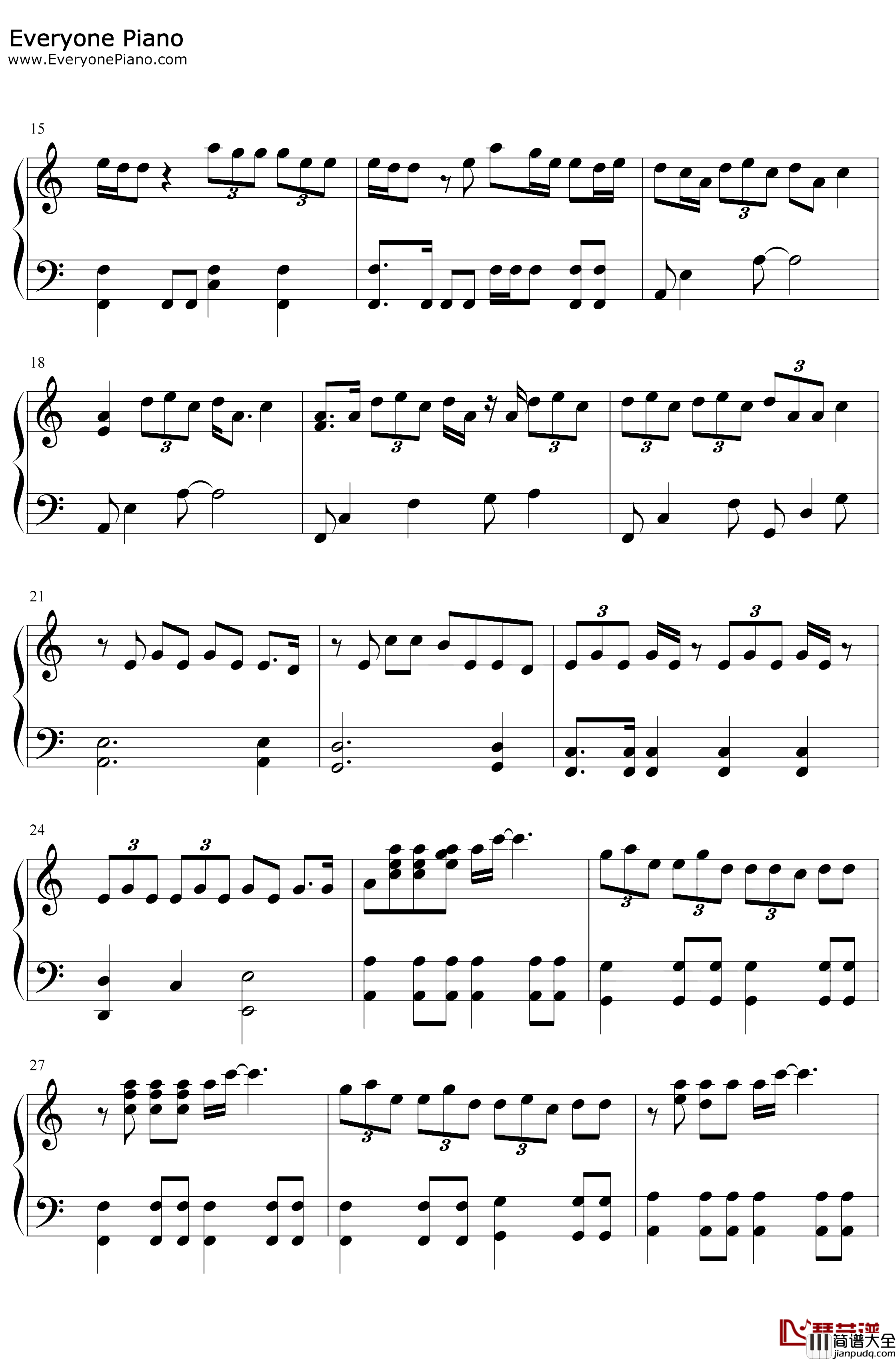 ON钢琴谱_防弹少年团