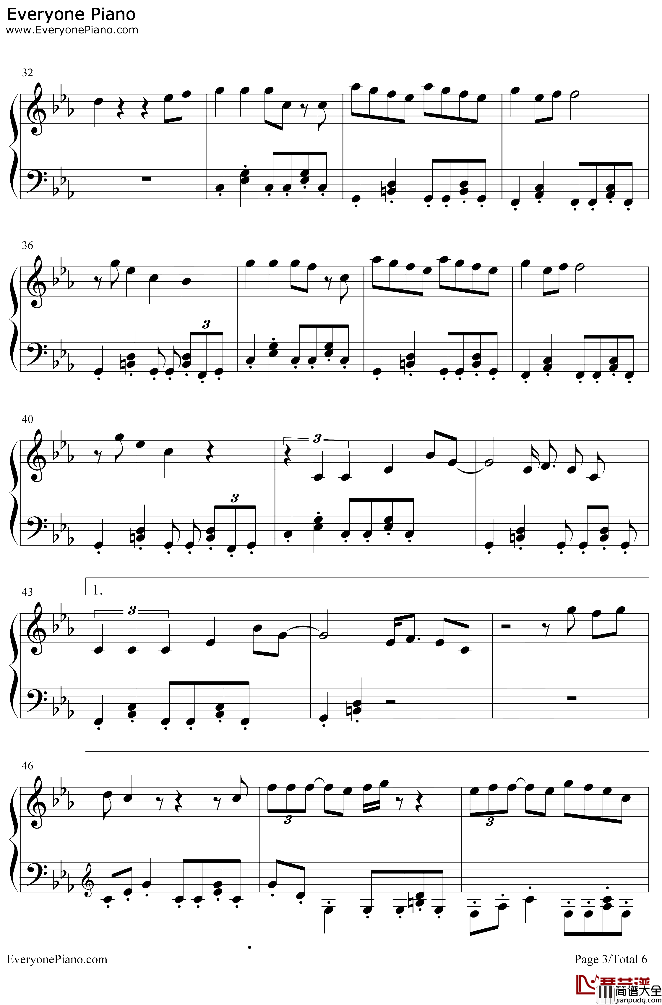 Copy_Cat钢琴谱_Melanie_Martinez_Tierra_Whack