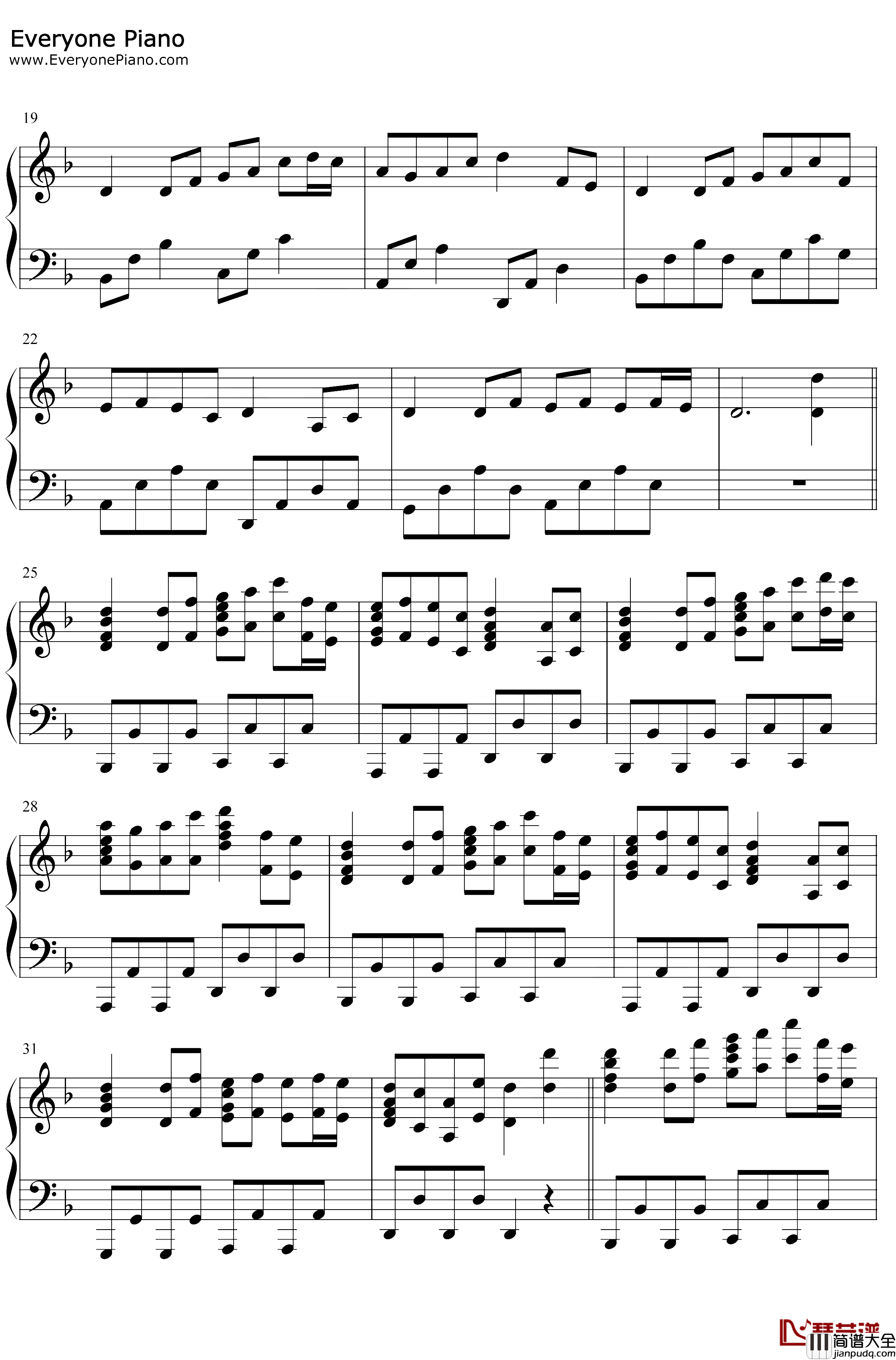 Autumn钢琴谱_LJY_秋