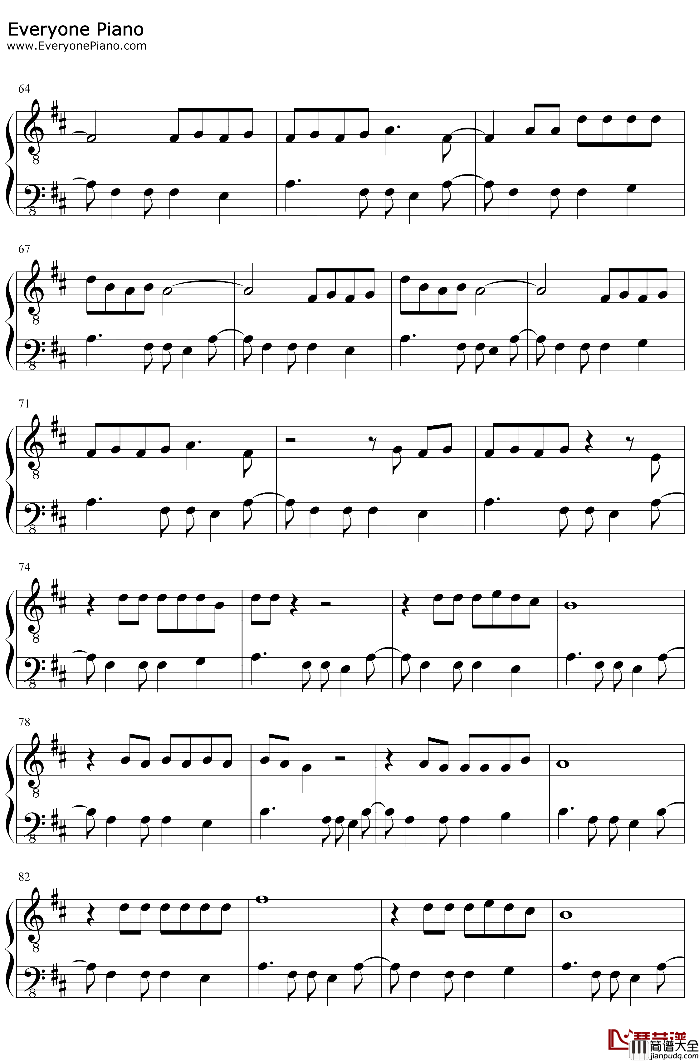 Si_Veo_a_Tu_Mamá钢琴谱_Bad_Bunny