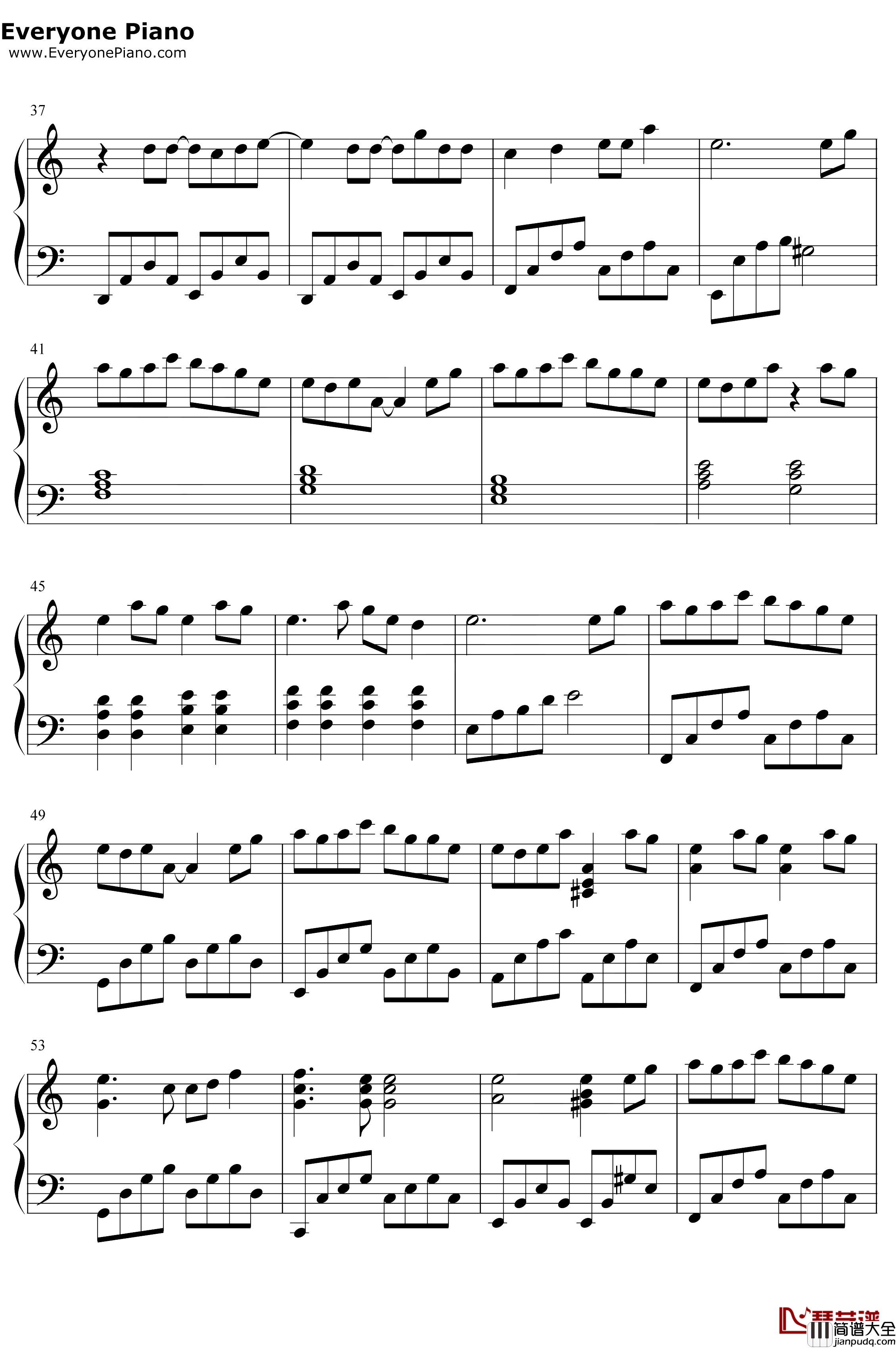きみと恋のままで終われないいつも夢のままじゃいられない钢琴谱_仓木麻衣_恋人以上无法满足的梦