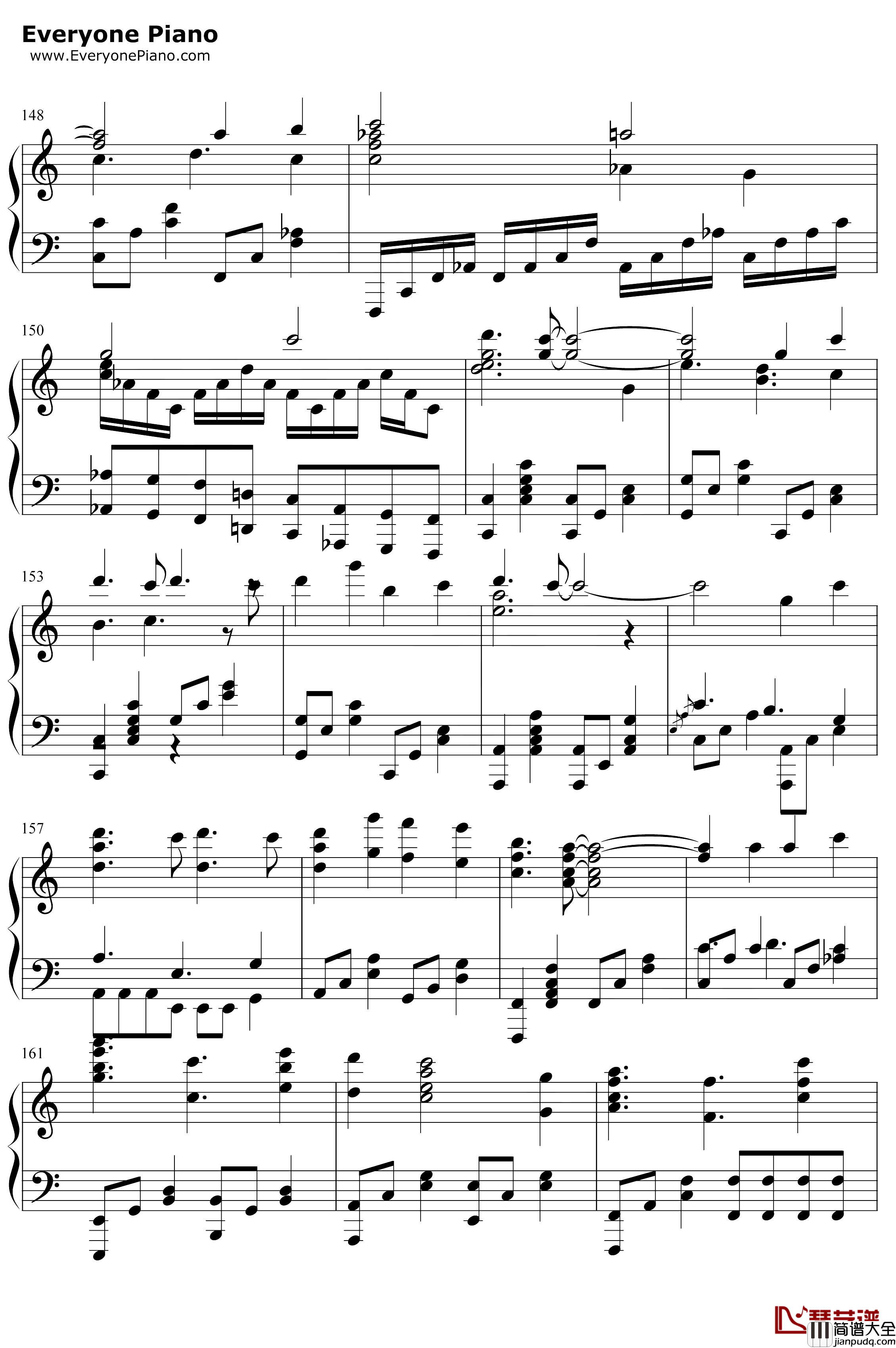 しわ钢琴谱_GUMI_GUMI