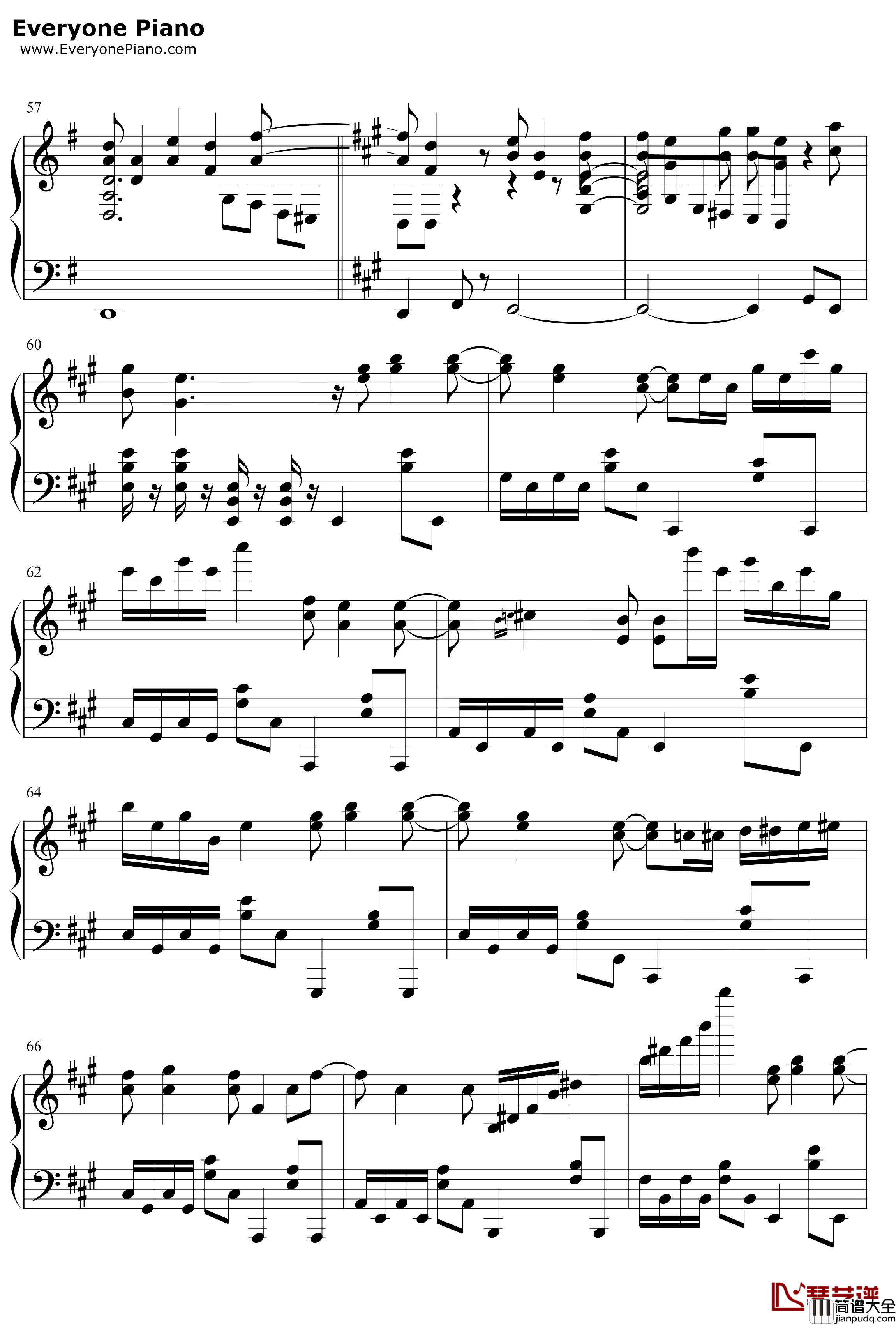 マイホームタウン钢琴谱_AquaMeguminDarkness_MyHomeTown_为美好的世界献上祝福红传说ED