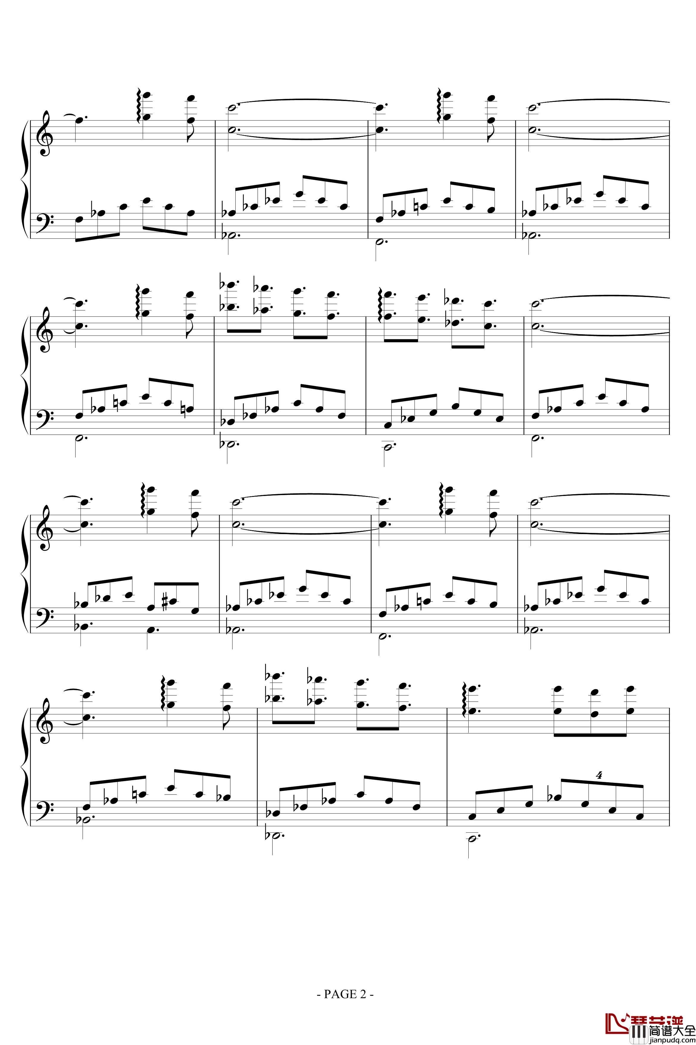 忧郁钢琴谱_lujianxiang555