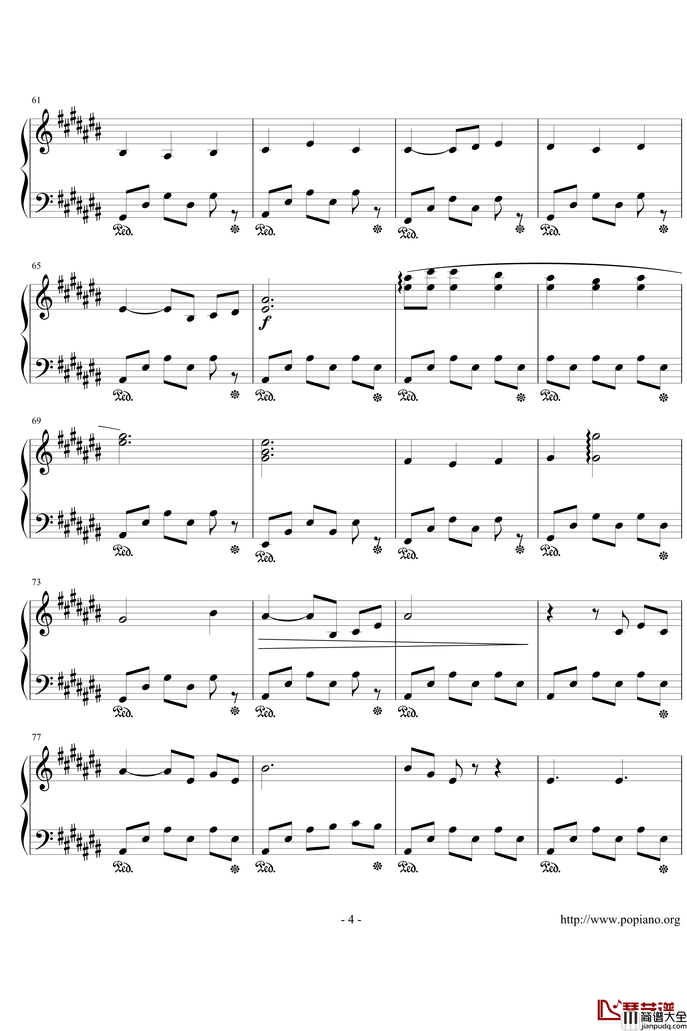 Wind_Between_Fingers钢琴谱_DayDream