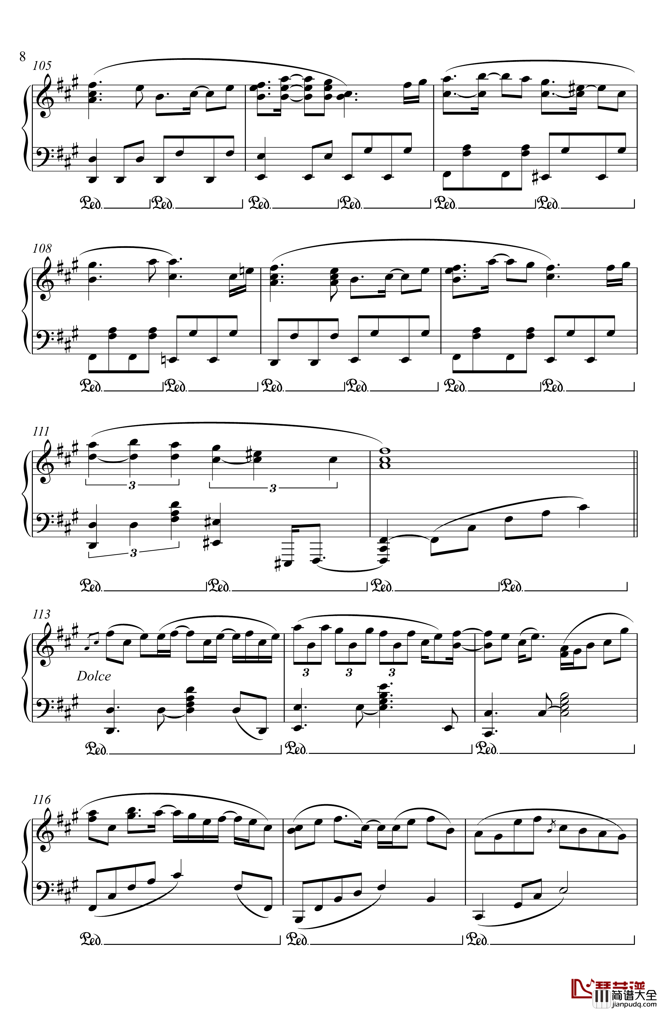 春の湊に钢琴谱_春之岸边_幻想游戏【东方星莲船】