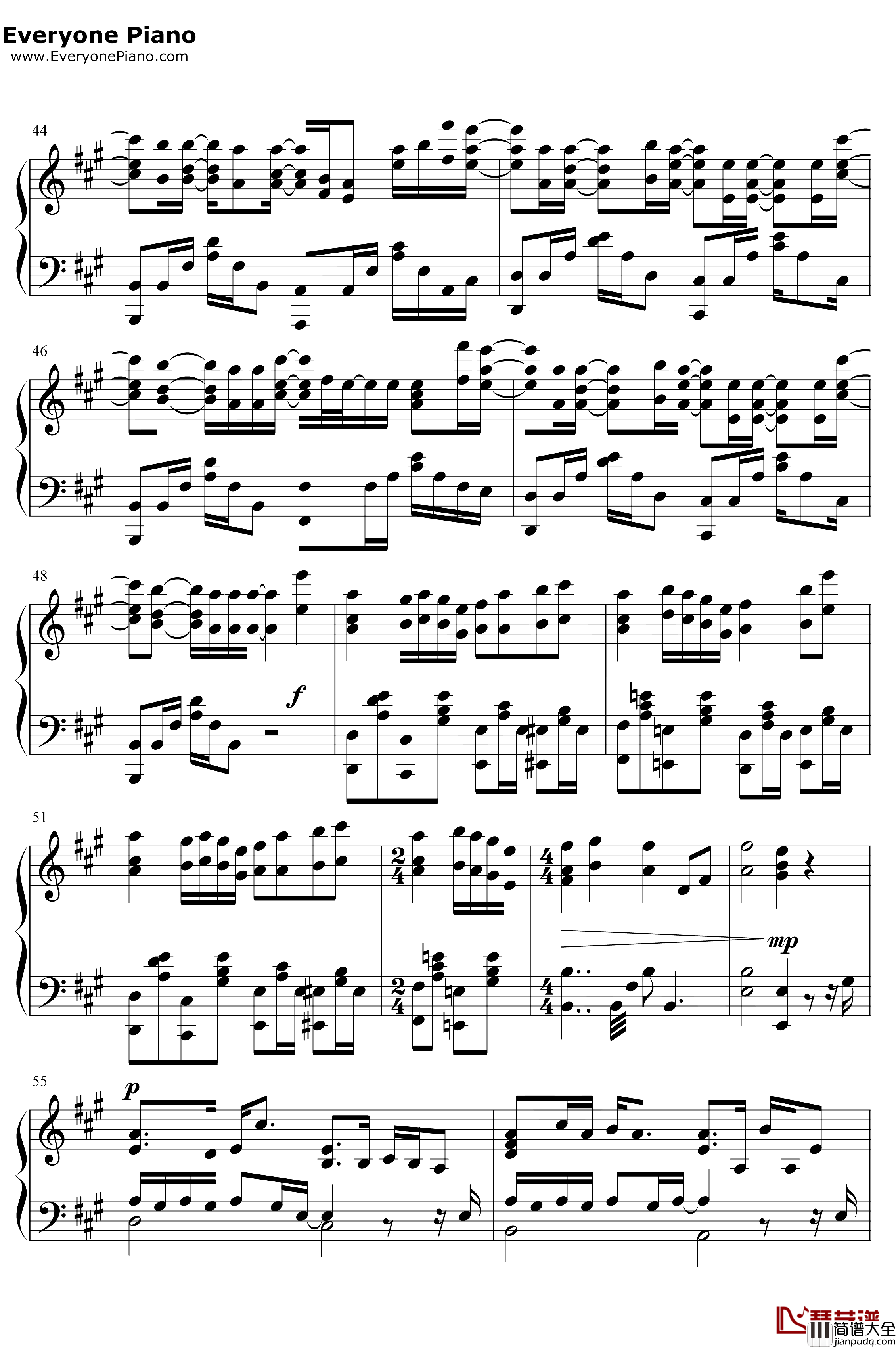 愛にできることはまだあるかい钢琴谱_Radwimps_天气之子主题曲