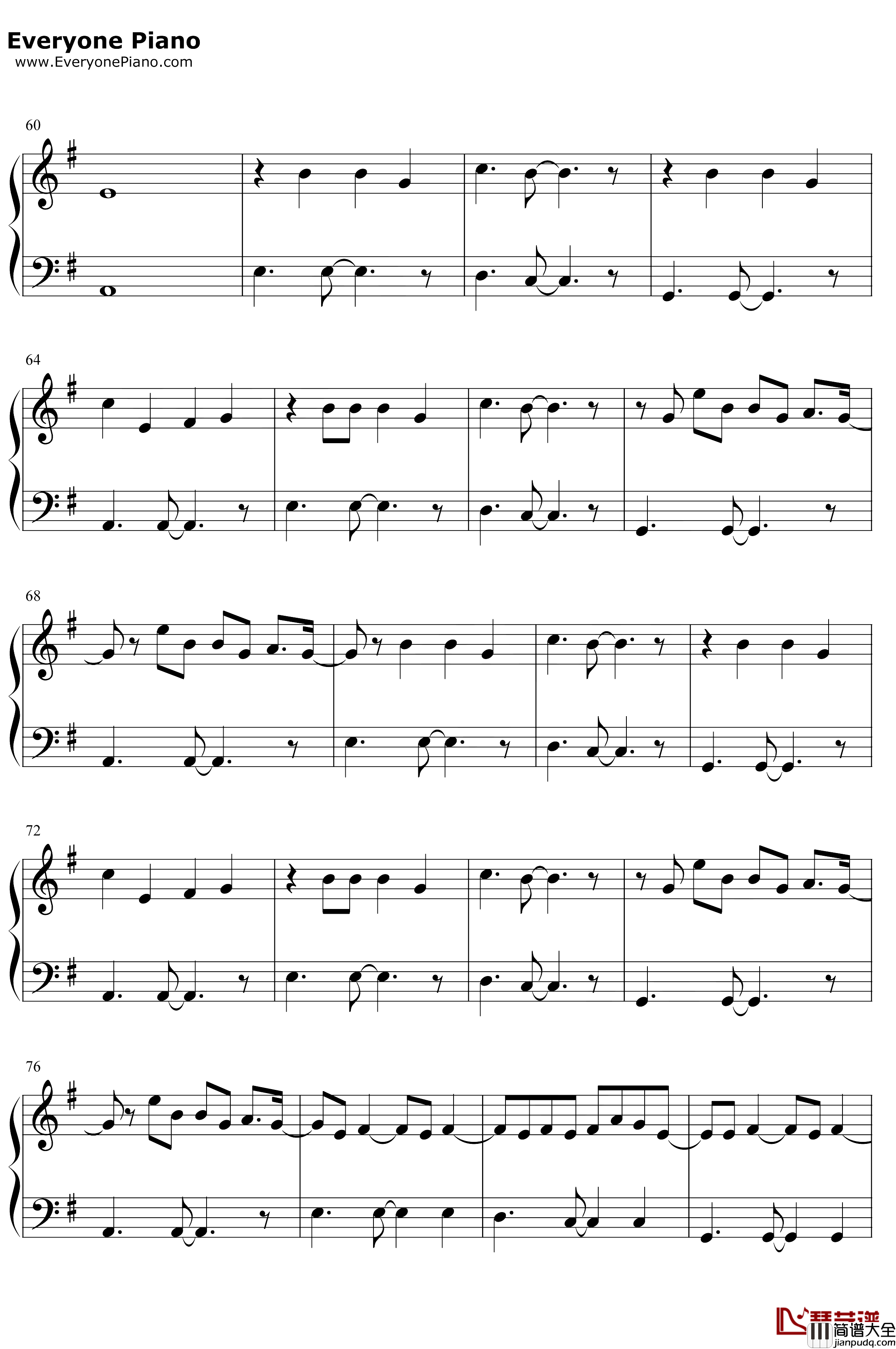 Shameless钢琴谱_Camila_Cabello_简单版