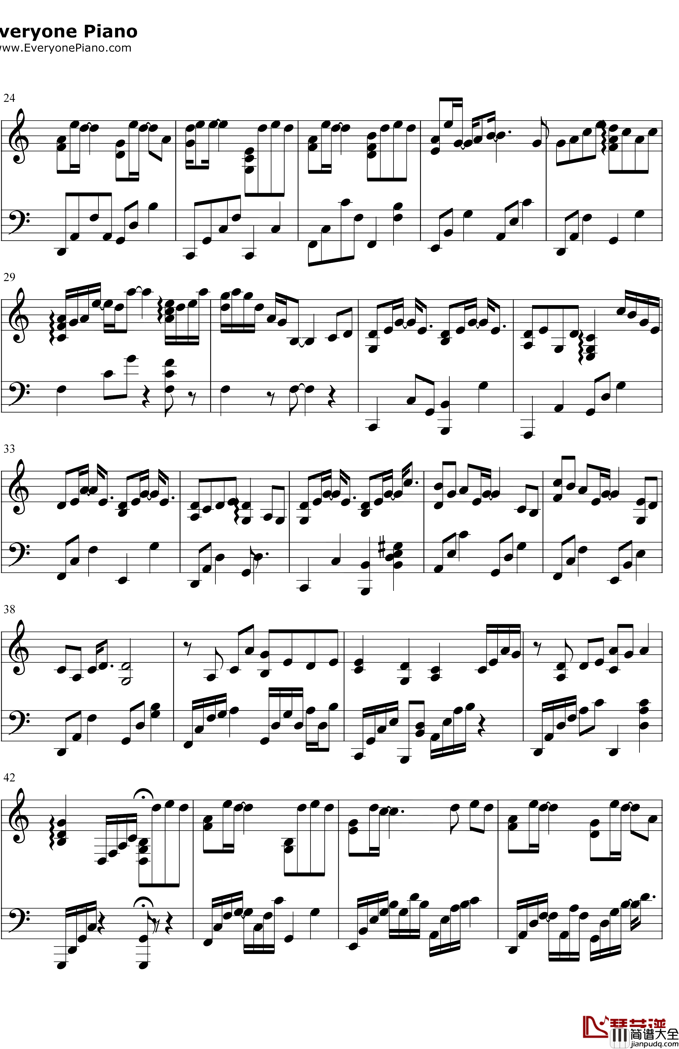 赤子钢琴谱_于斌_陈情令温宁角色主题曲