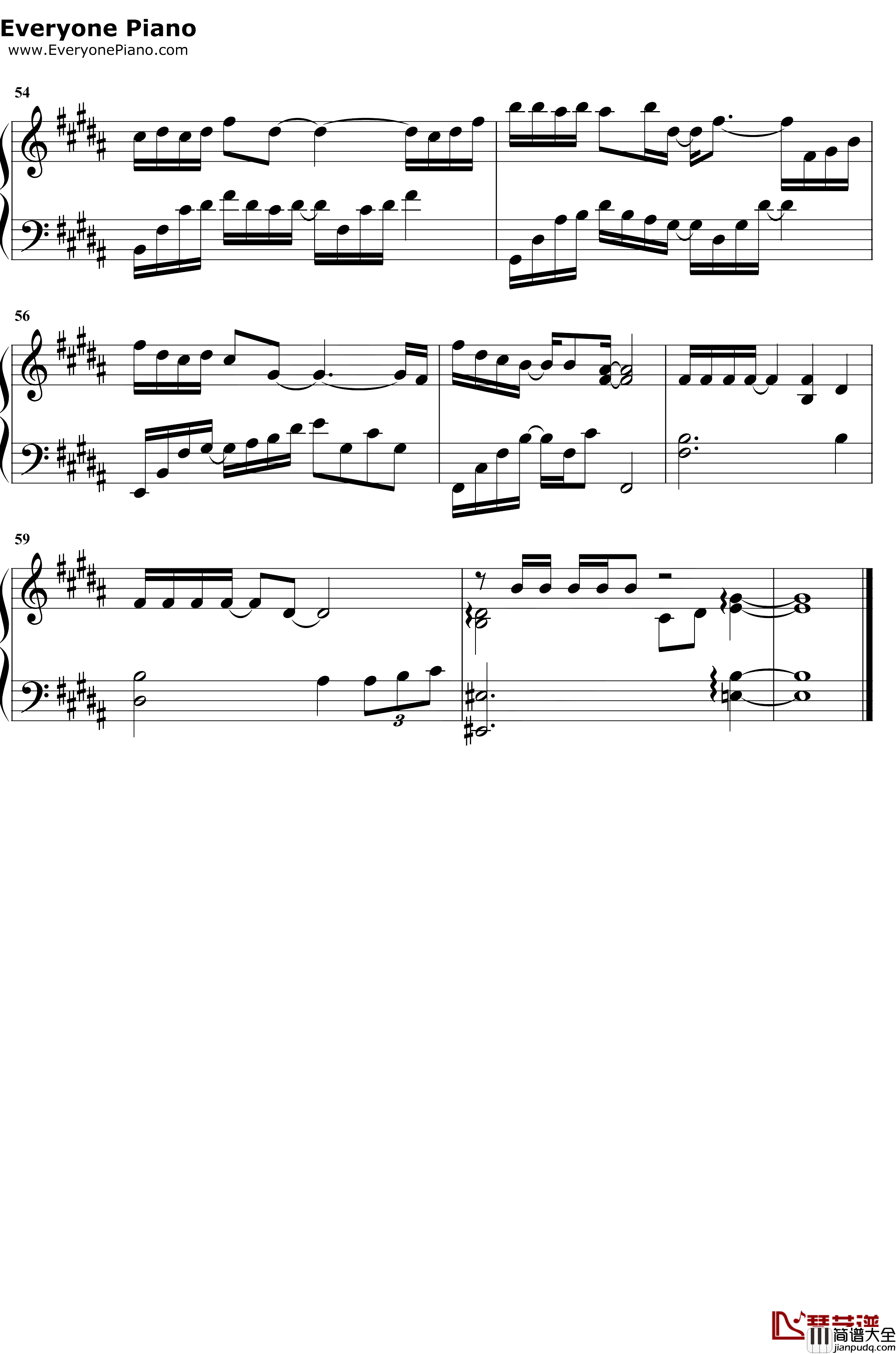 笑场钢琴谱_薛之谦_薛之谦