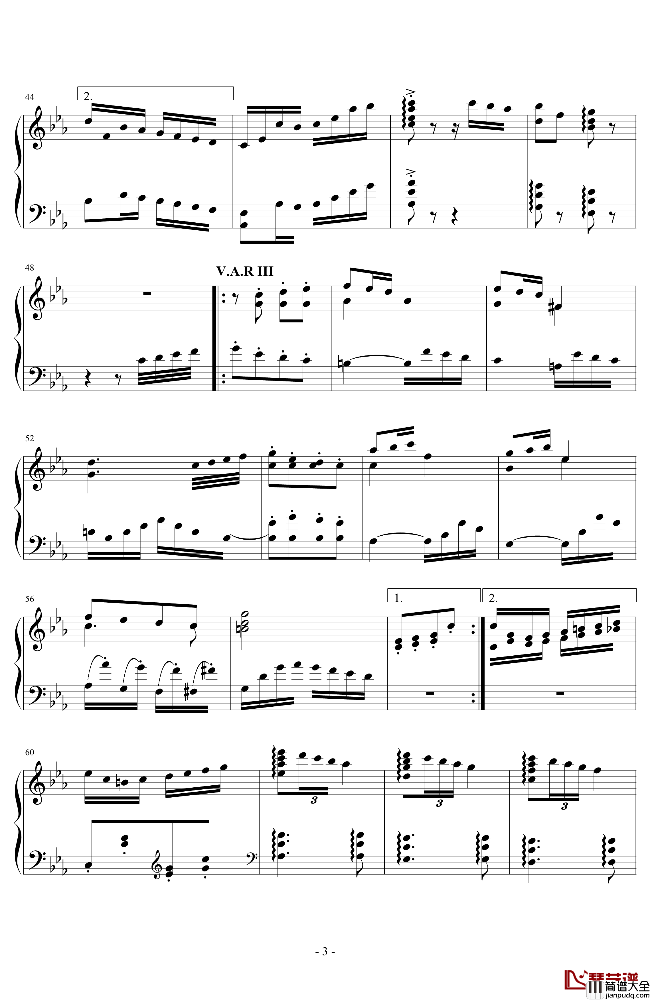 星之永恒钢琴谱_nzh1934