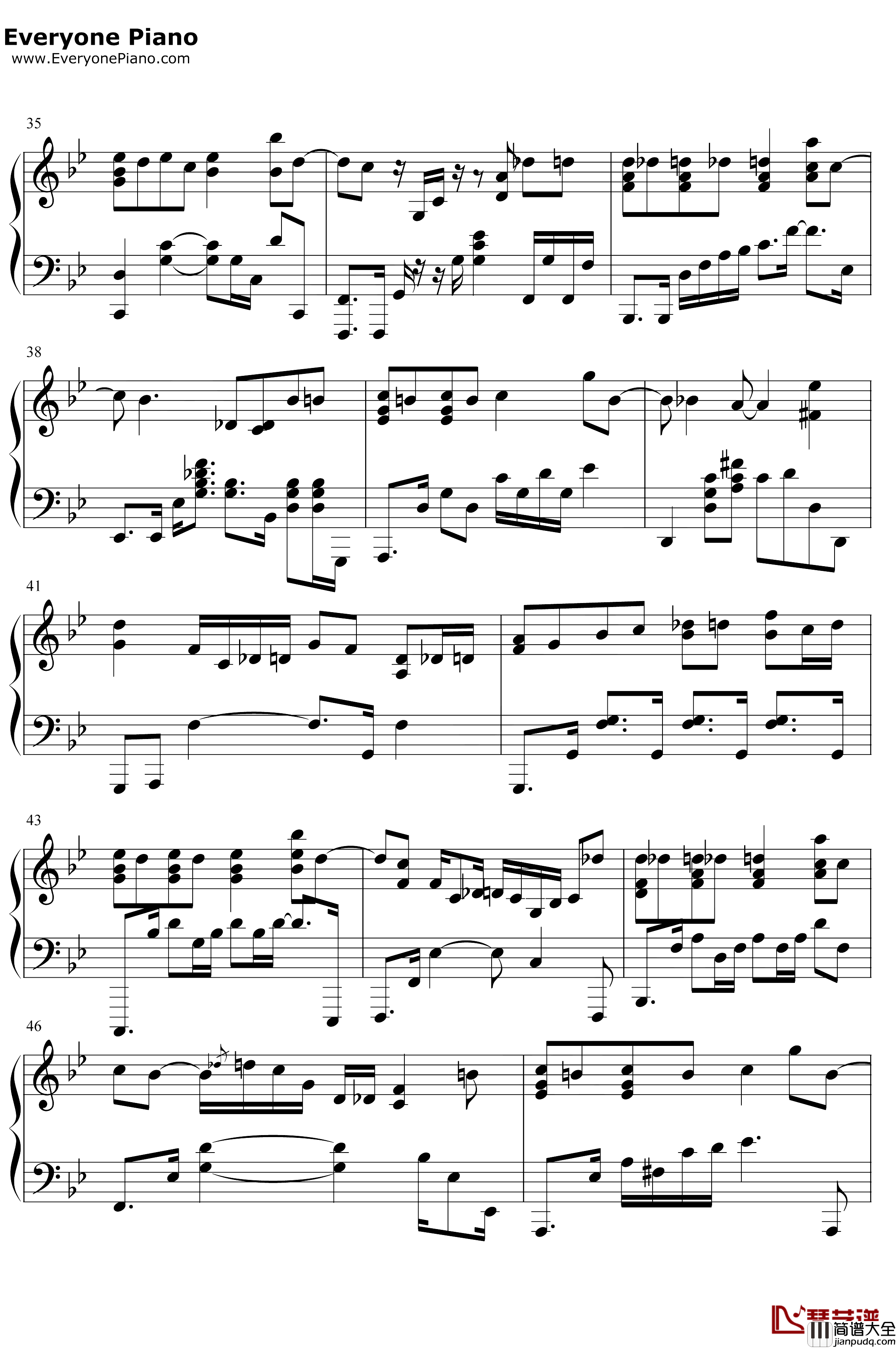 Thanatos钢琴谱_鹭巢诗郎_新世纪福音战士OST