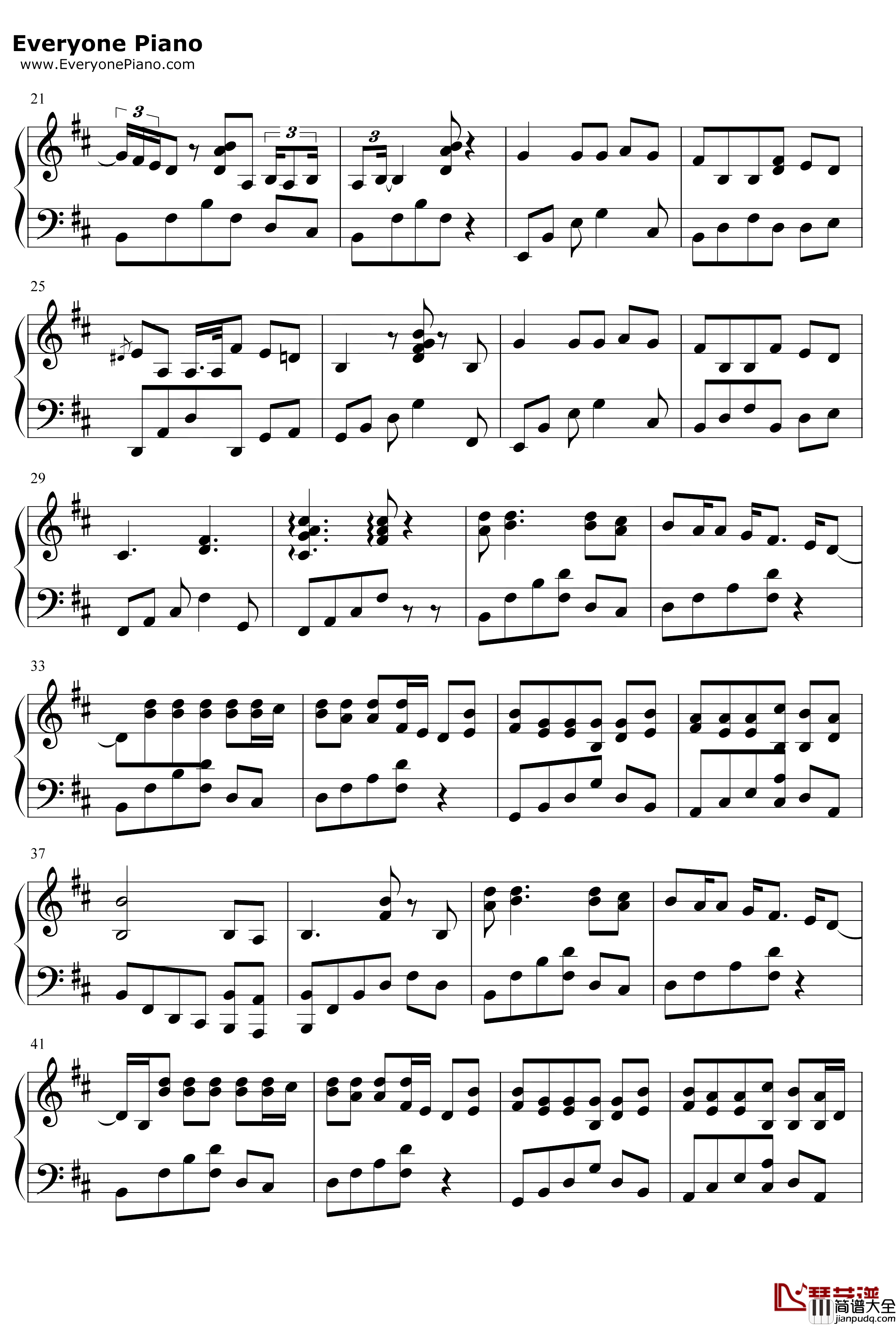 Not_20_Anymore钢琴谱_BebeRexha