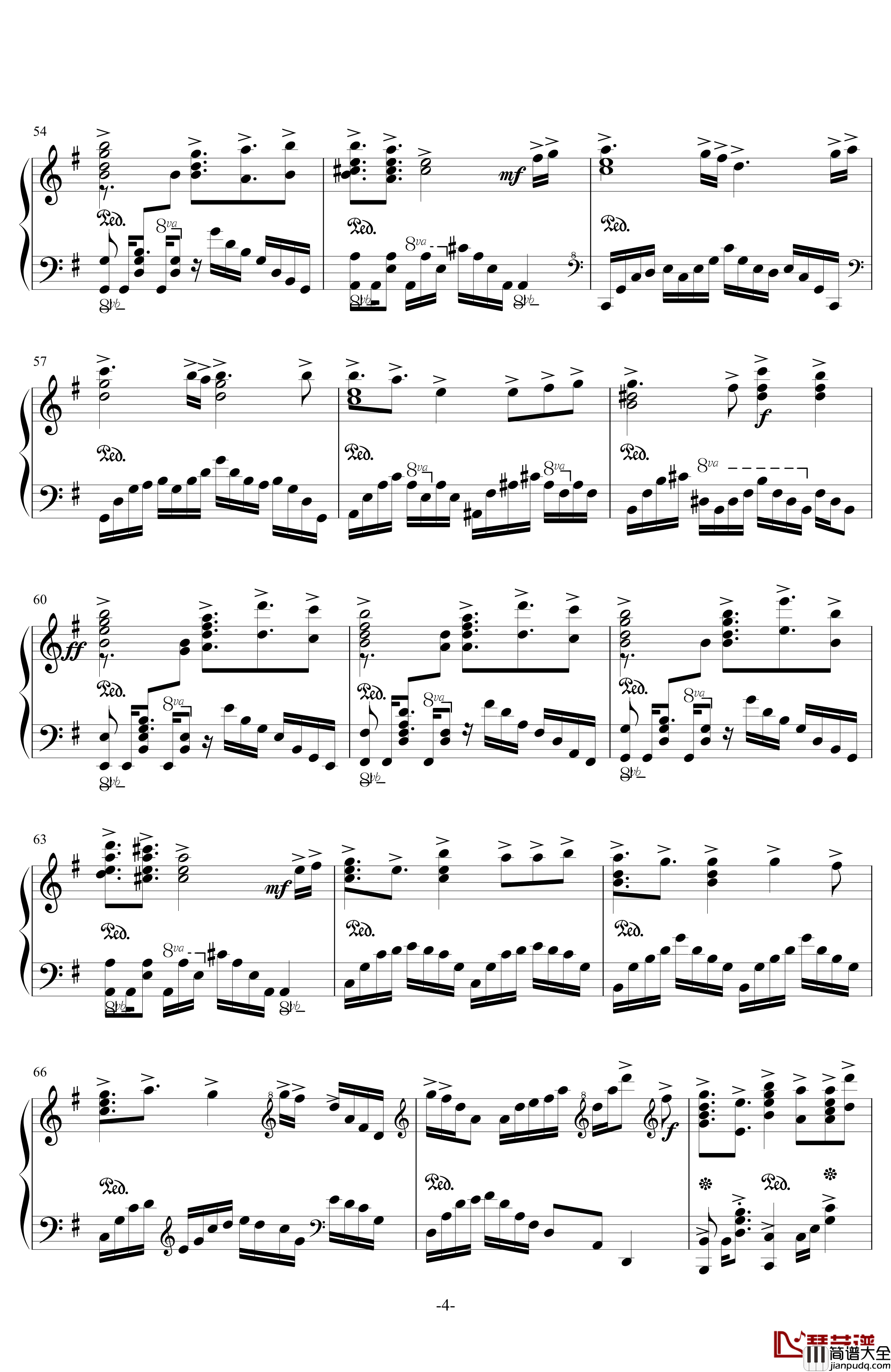 This_Game钢琴谱_游戏人生OP_完全版_by_DraXon_Animenz