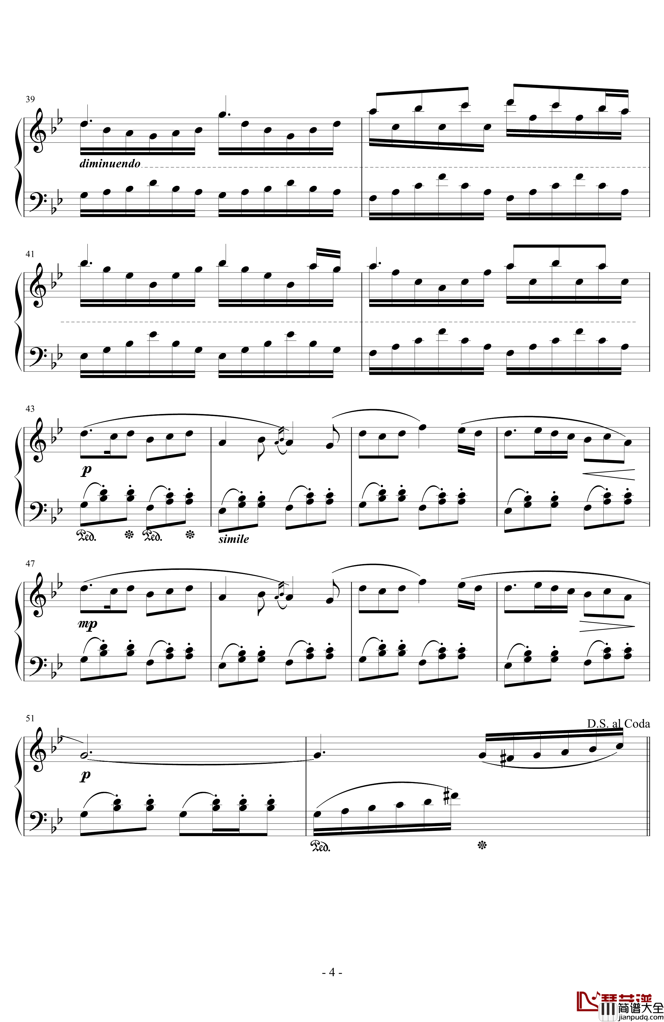 Valse_di_Fantastica钢琴谱_下村阳子