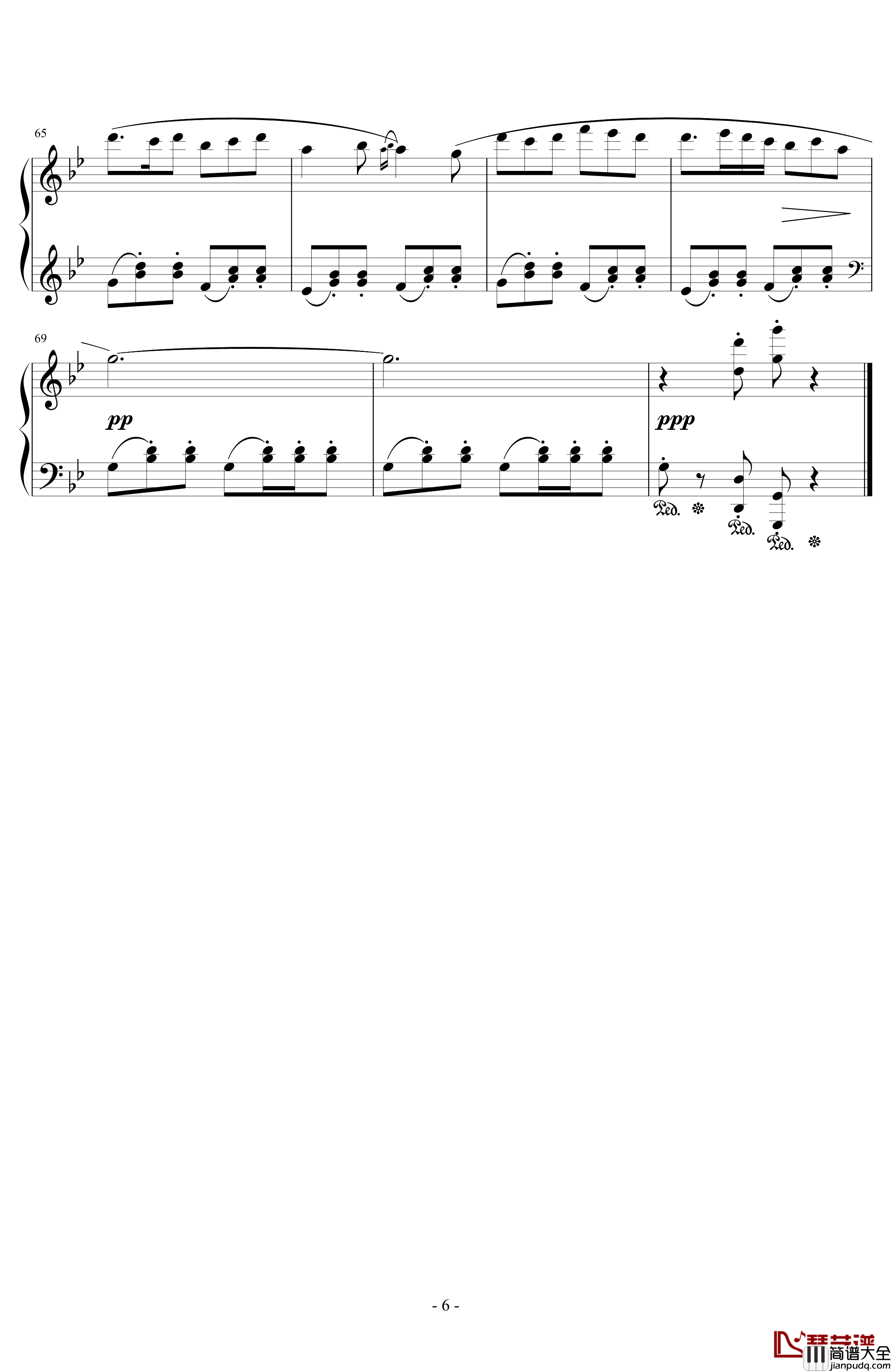 Valse_di_Fantastica钢琴谱_下村阳子